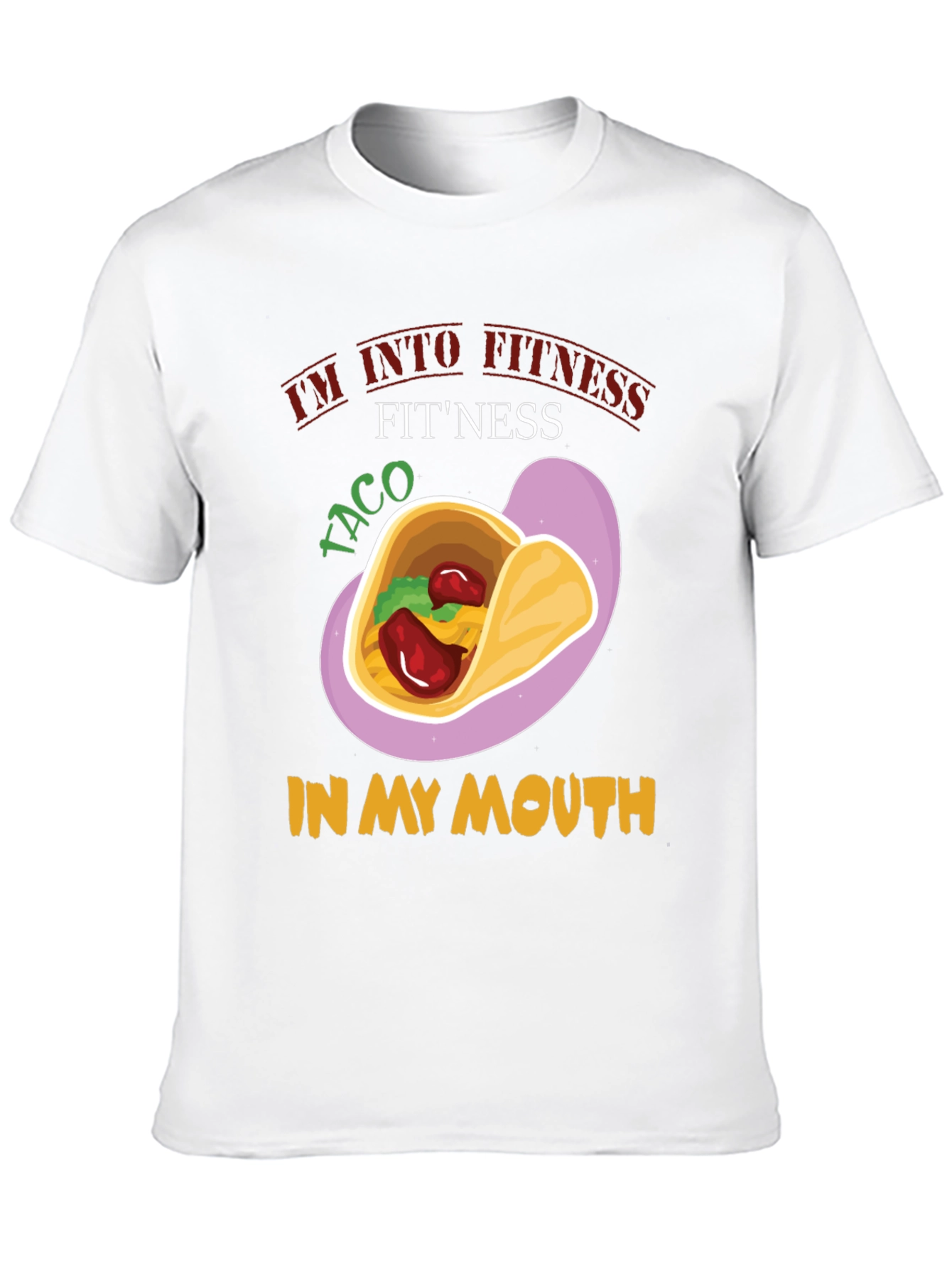 Taco Fitness Graphic T-Shirt