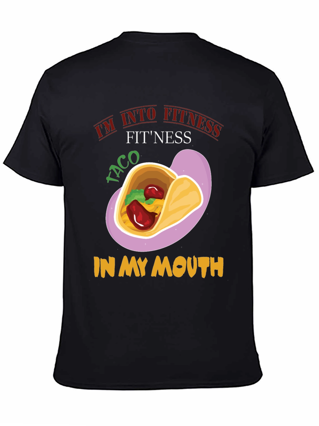 Taco Fitness Graphic T-Shirt