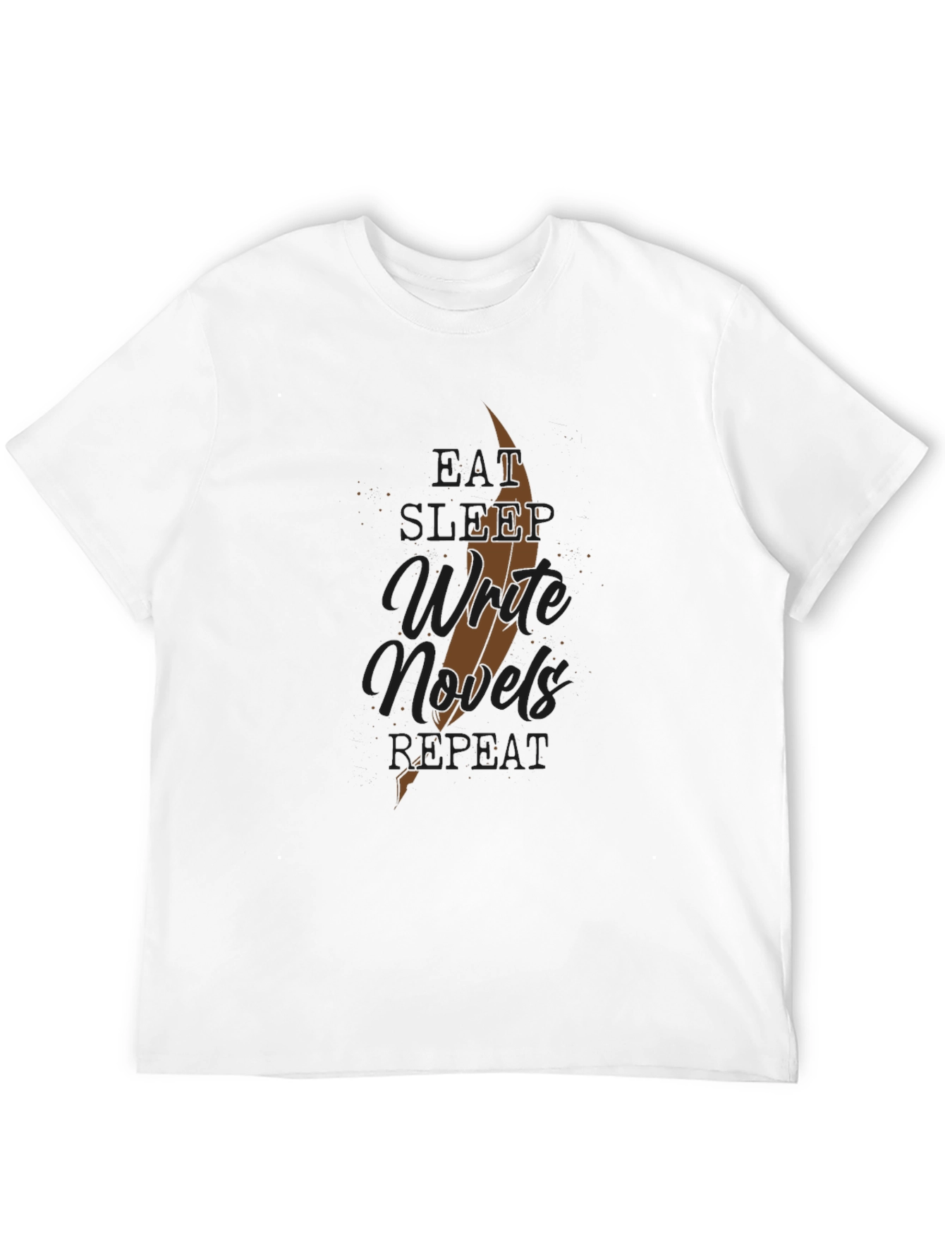 Eat Sleep Write Novels Repeat T-Shirt