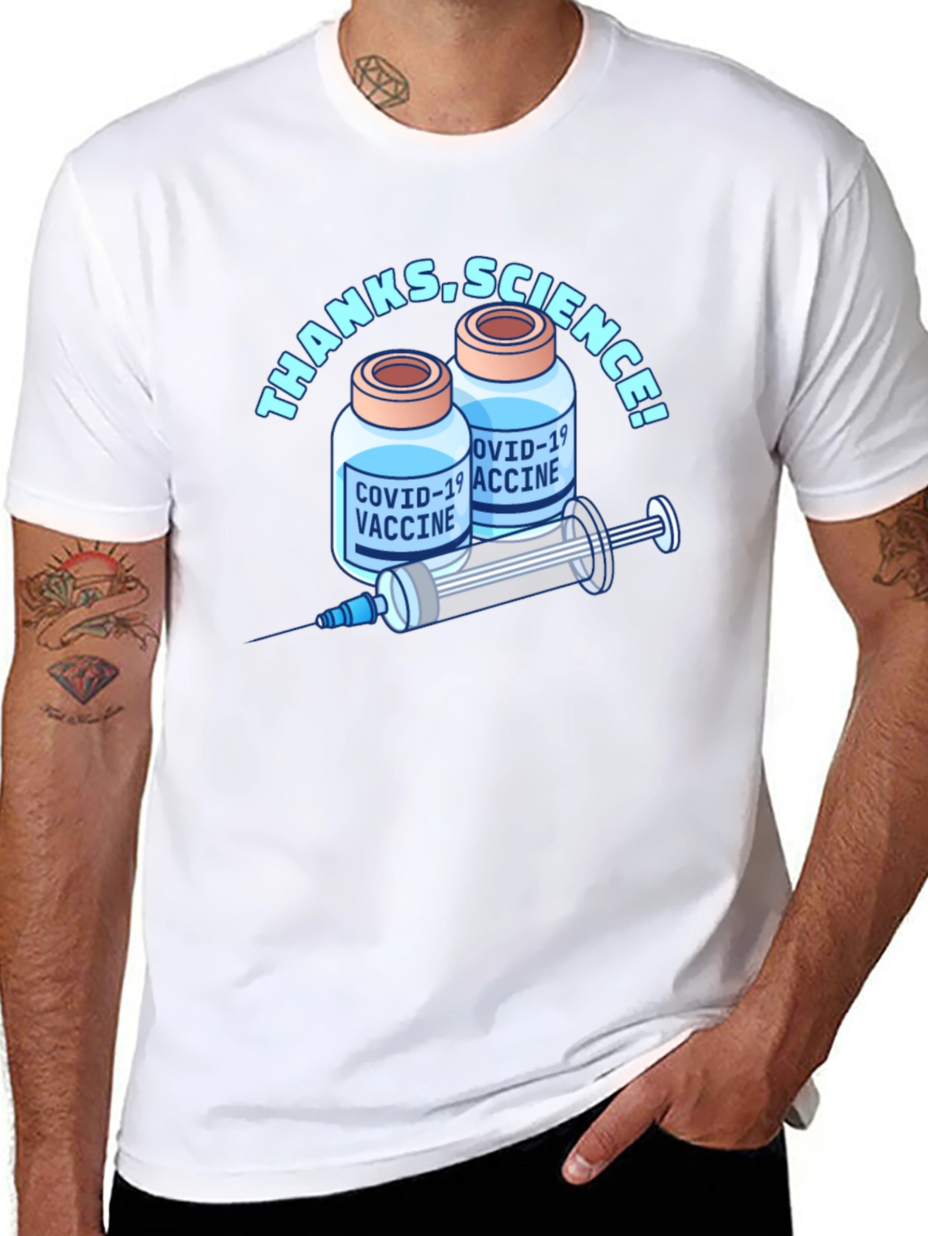 Thanks Science! COVID-19 Vaccine T-Shirt