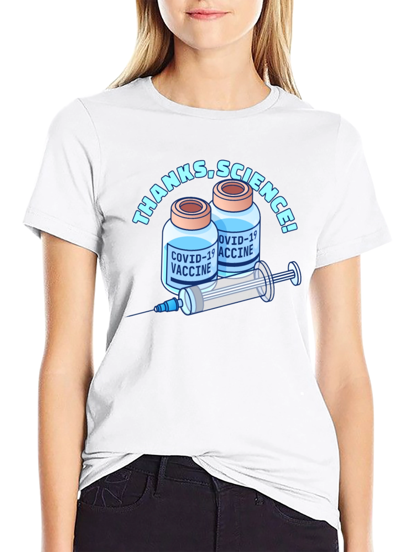 Thanks Science! COVID-19 Vaccine T-Shirt