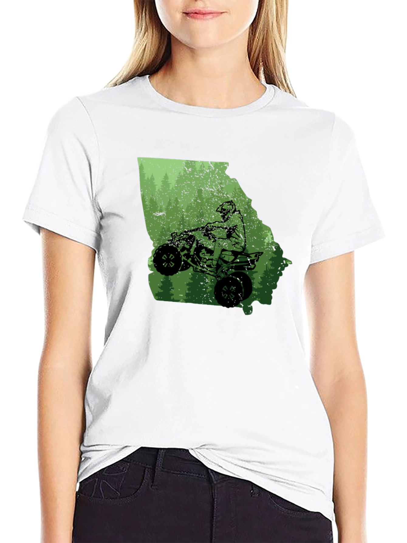 Georgia ATV Adventure T-Shirt - Black