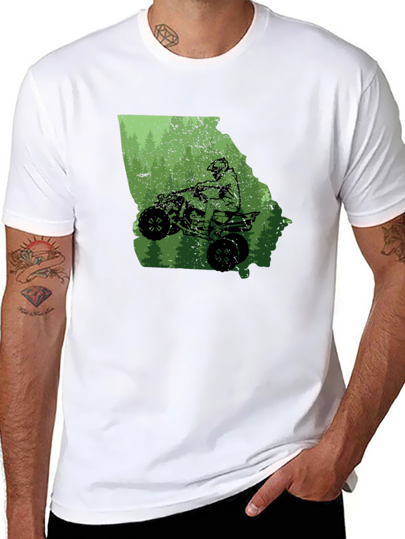 Georgia ATV Adventure T-Shirt - Black
