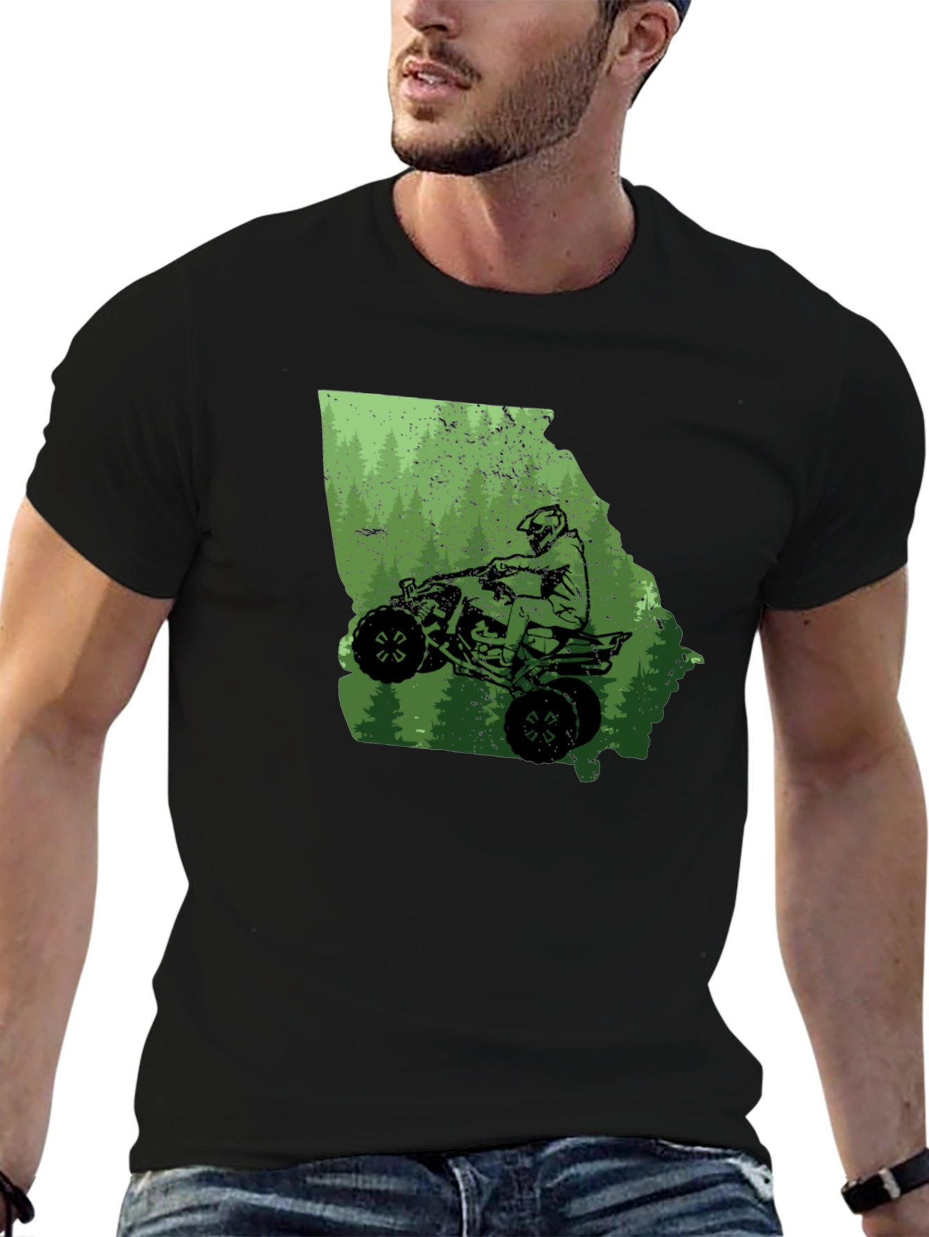 Georgia ATV Adventure T-Shirt - Black