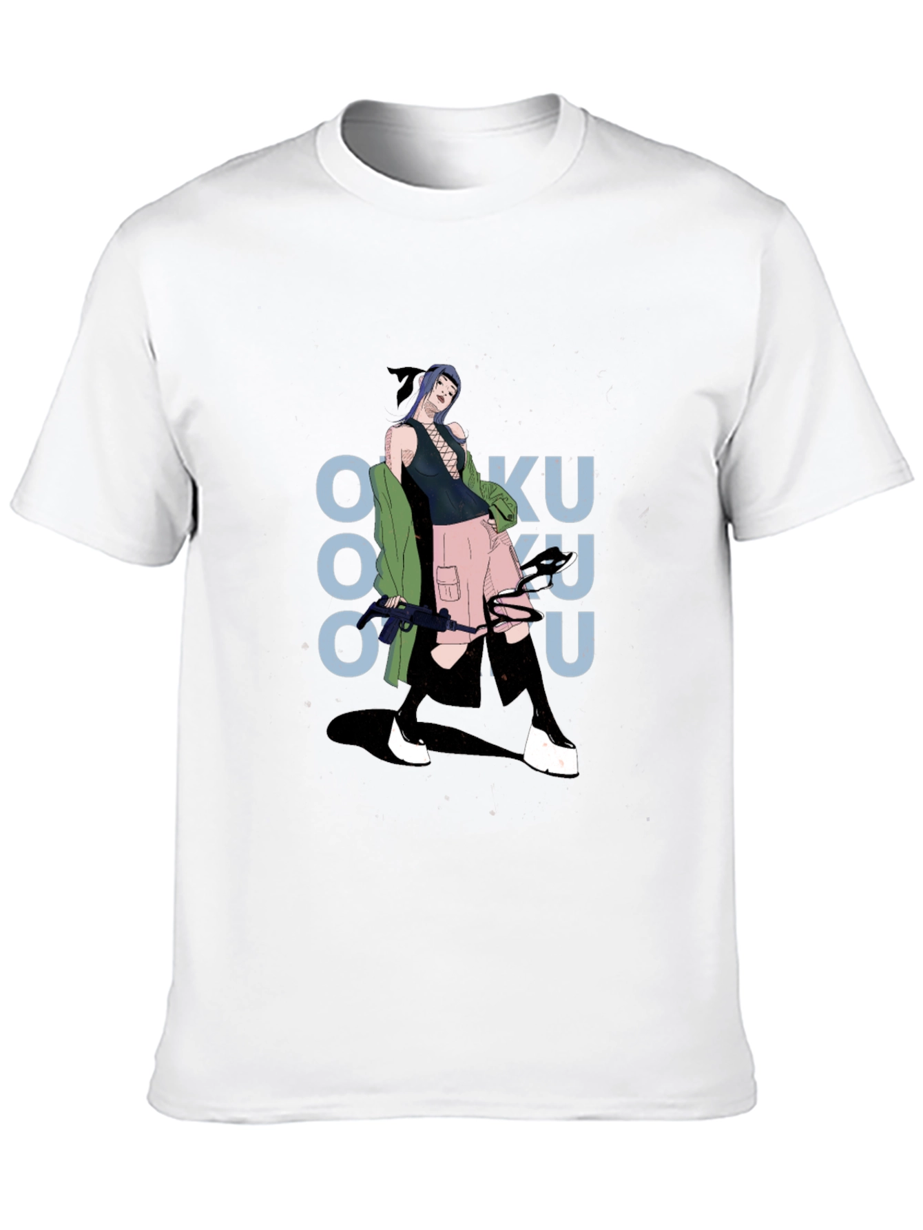 Graphic Print Tee: Anime Inspired Streetwear