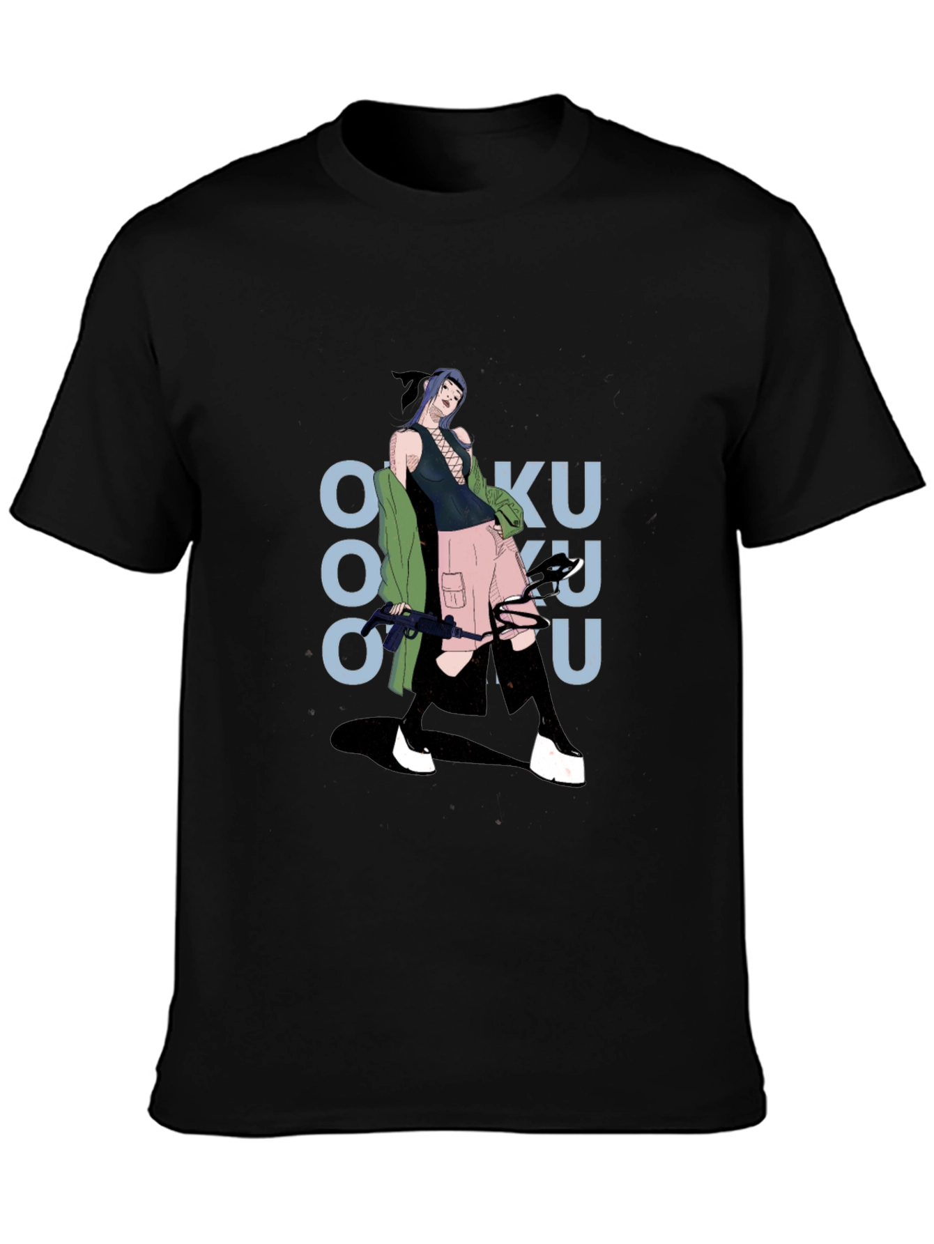 Graphic Print Tee: Anime Inspired Streetwear
