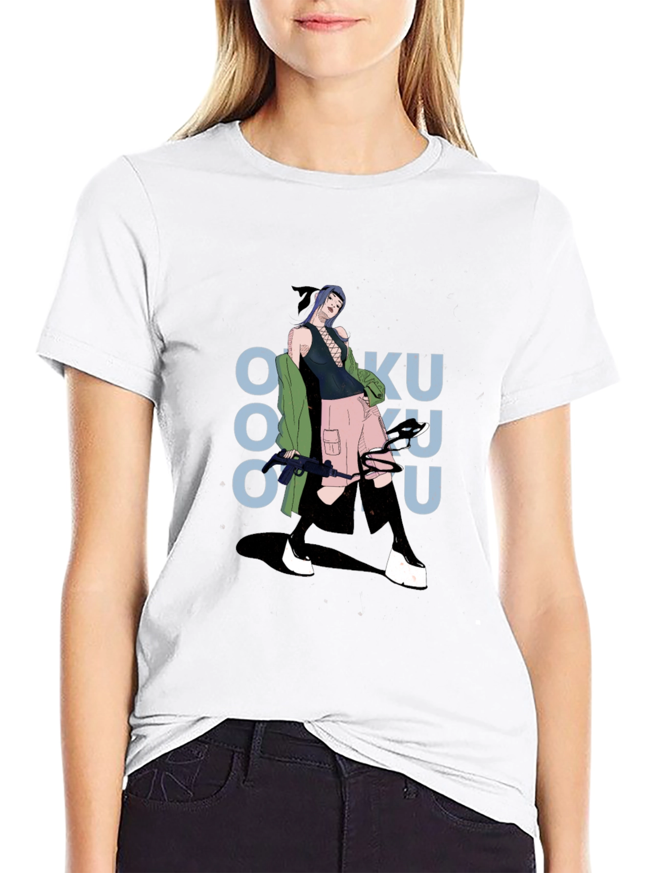 Graphic Print Tee: Anime Inspired Streetwear