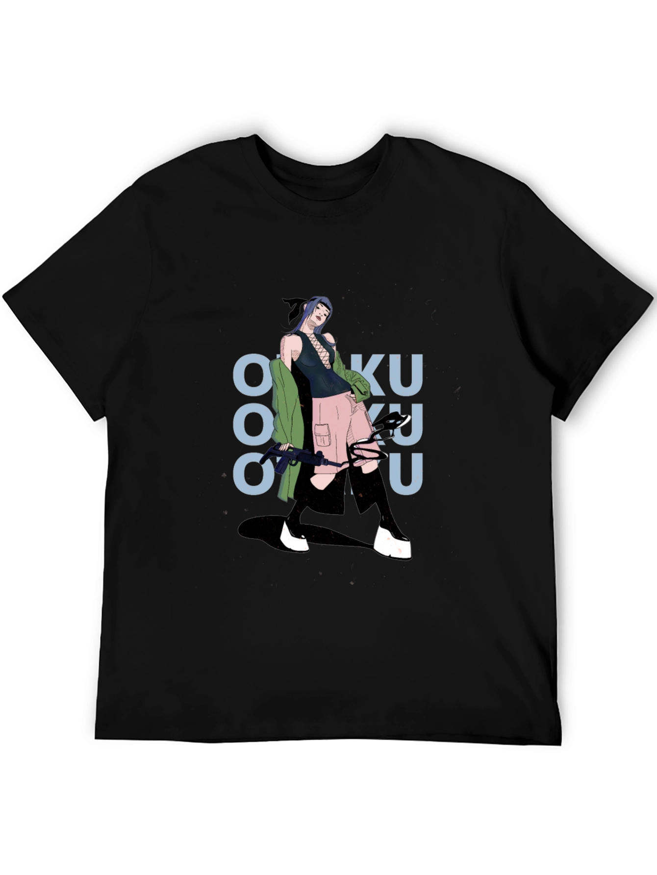 Graphic Print Tee: Anime Inspired Streetwear