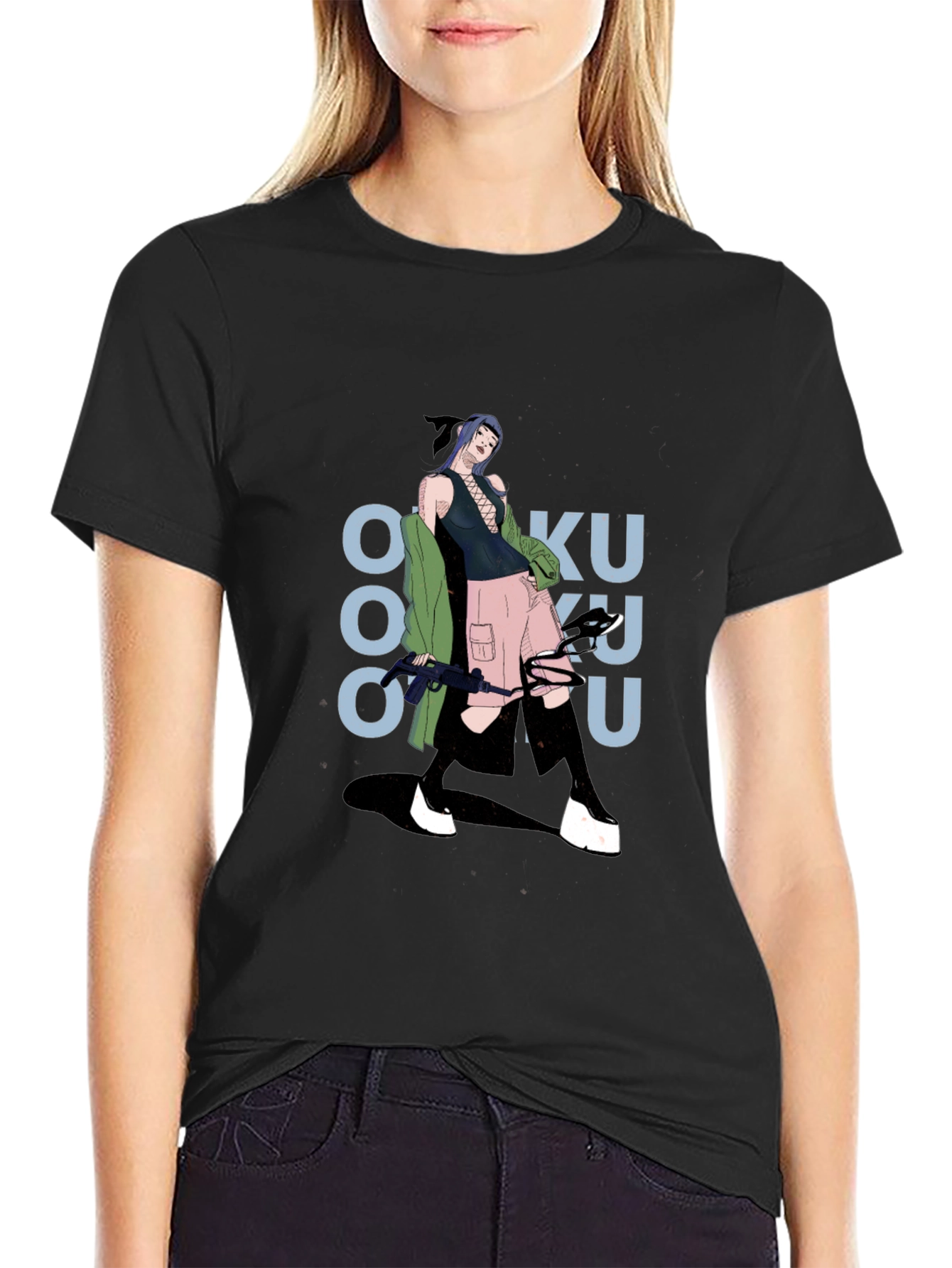Graphic Print Tee: Anime Inspired Streetwear