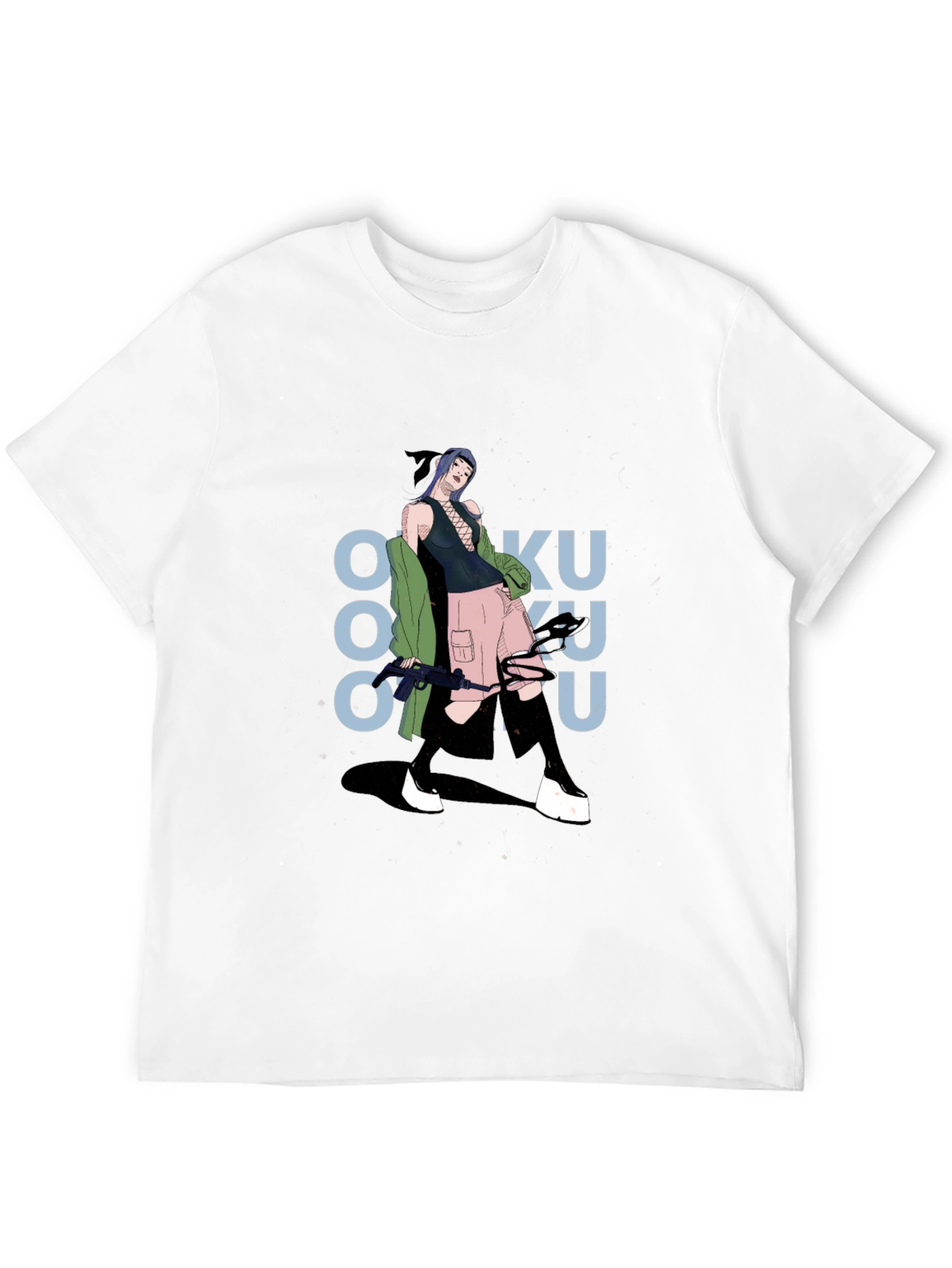 Graphic Print Tee: Anime Inspired Streetwear
