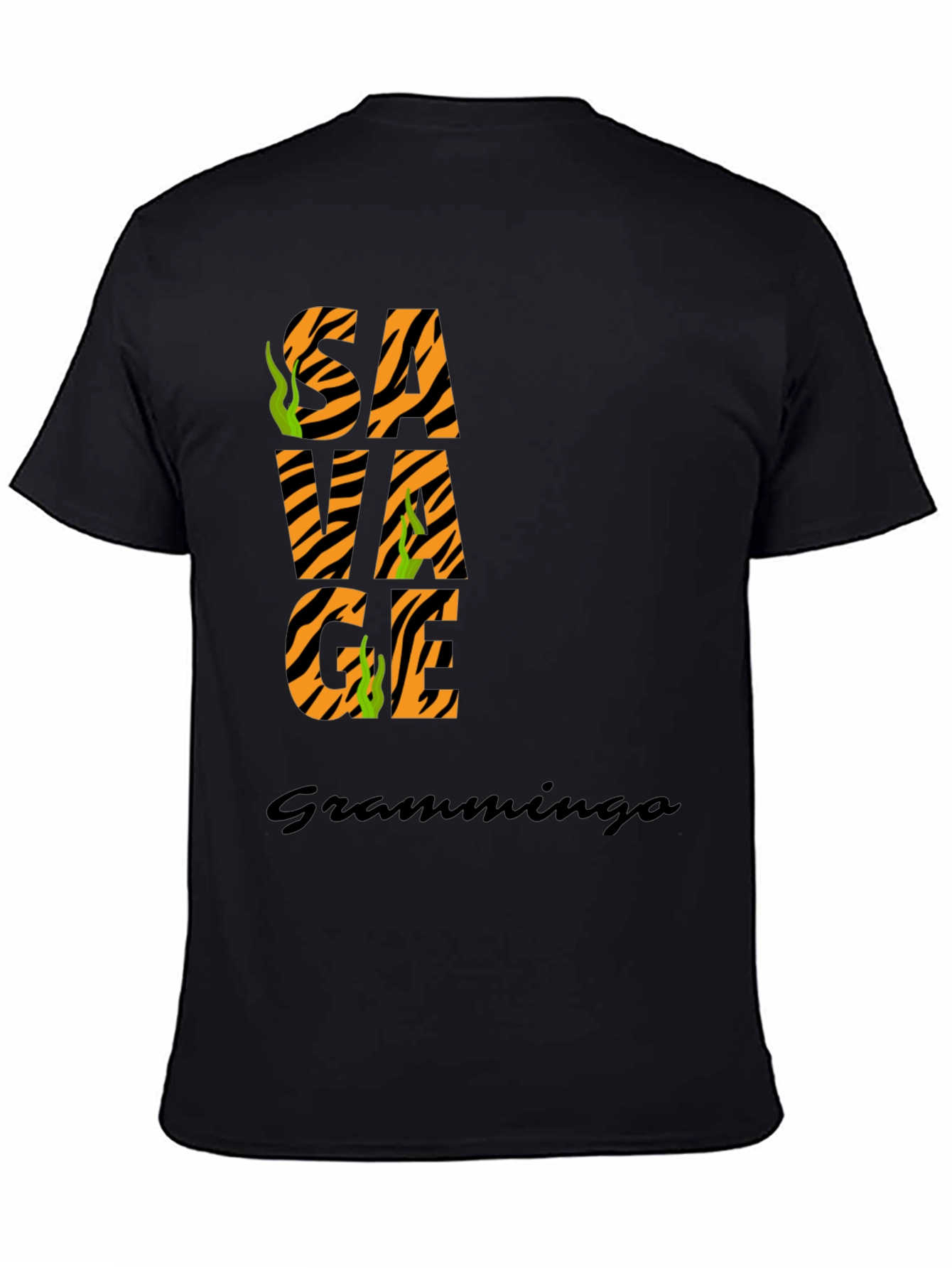 Savage Graphic Tee - Tiger Print