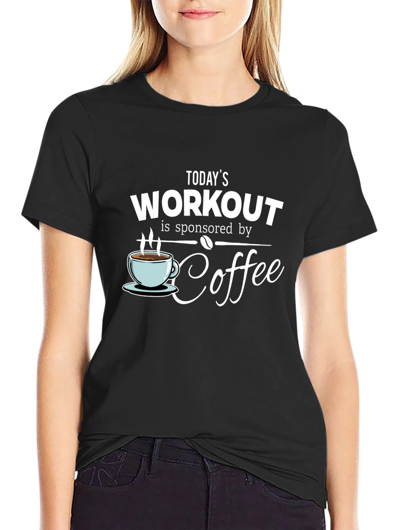 Workout Sponsored By Coffee T-Shirt