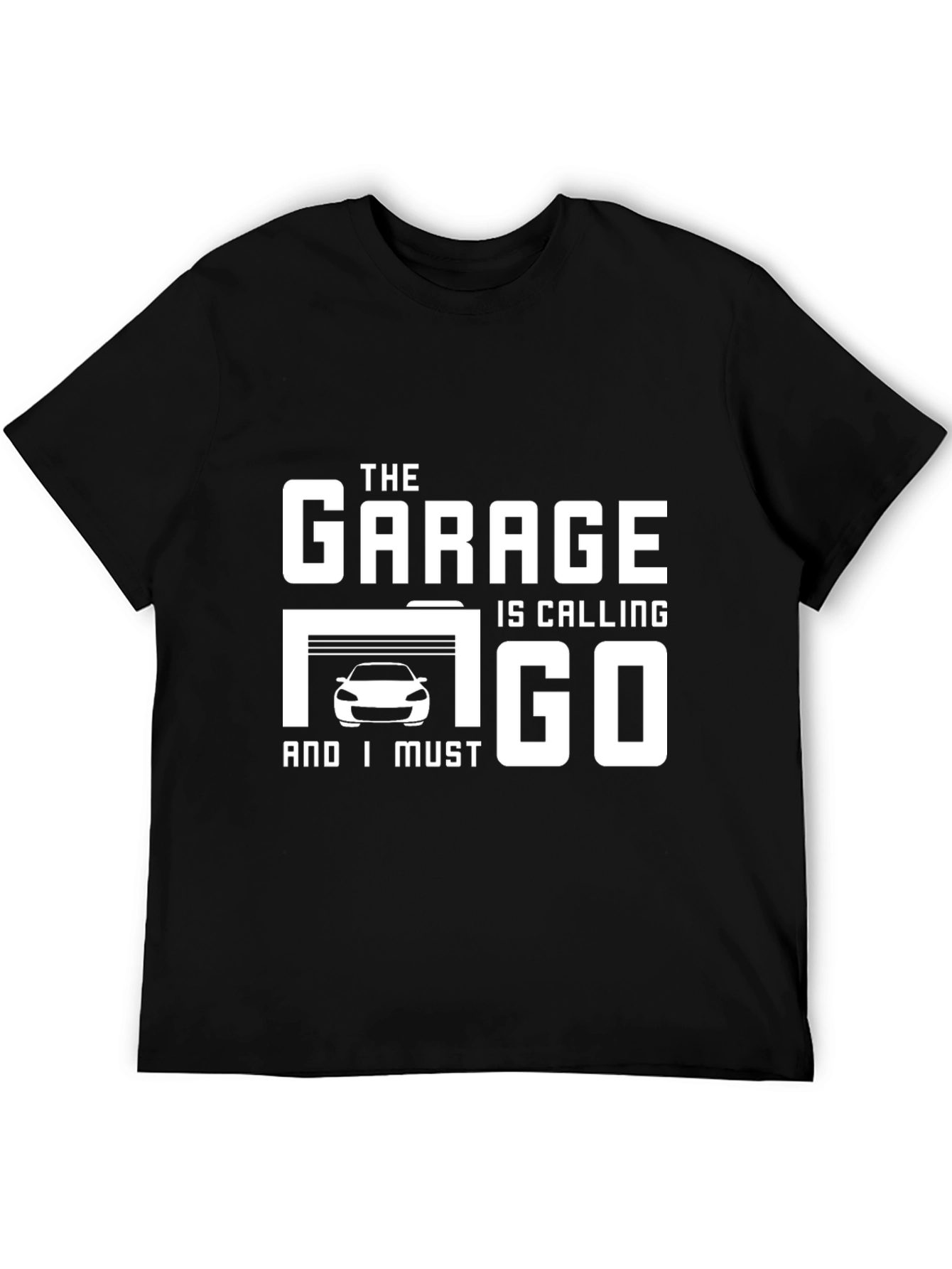 The Garage Is Calling Funny Car Lover T-Shirt