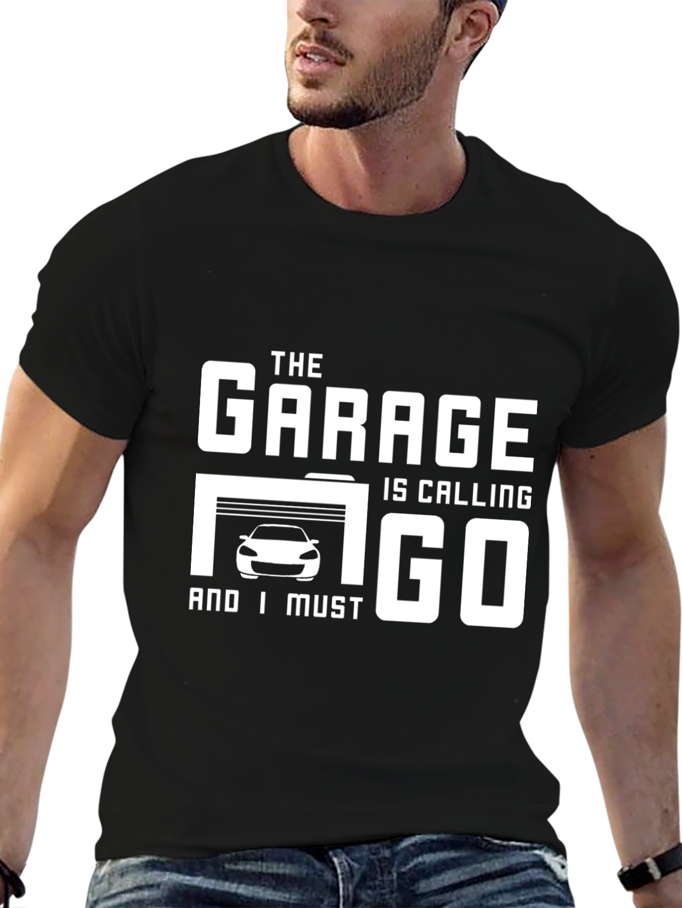 The Garage Is Calling Funny Car Lover T-Shirt
