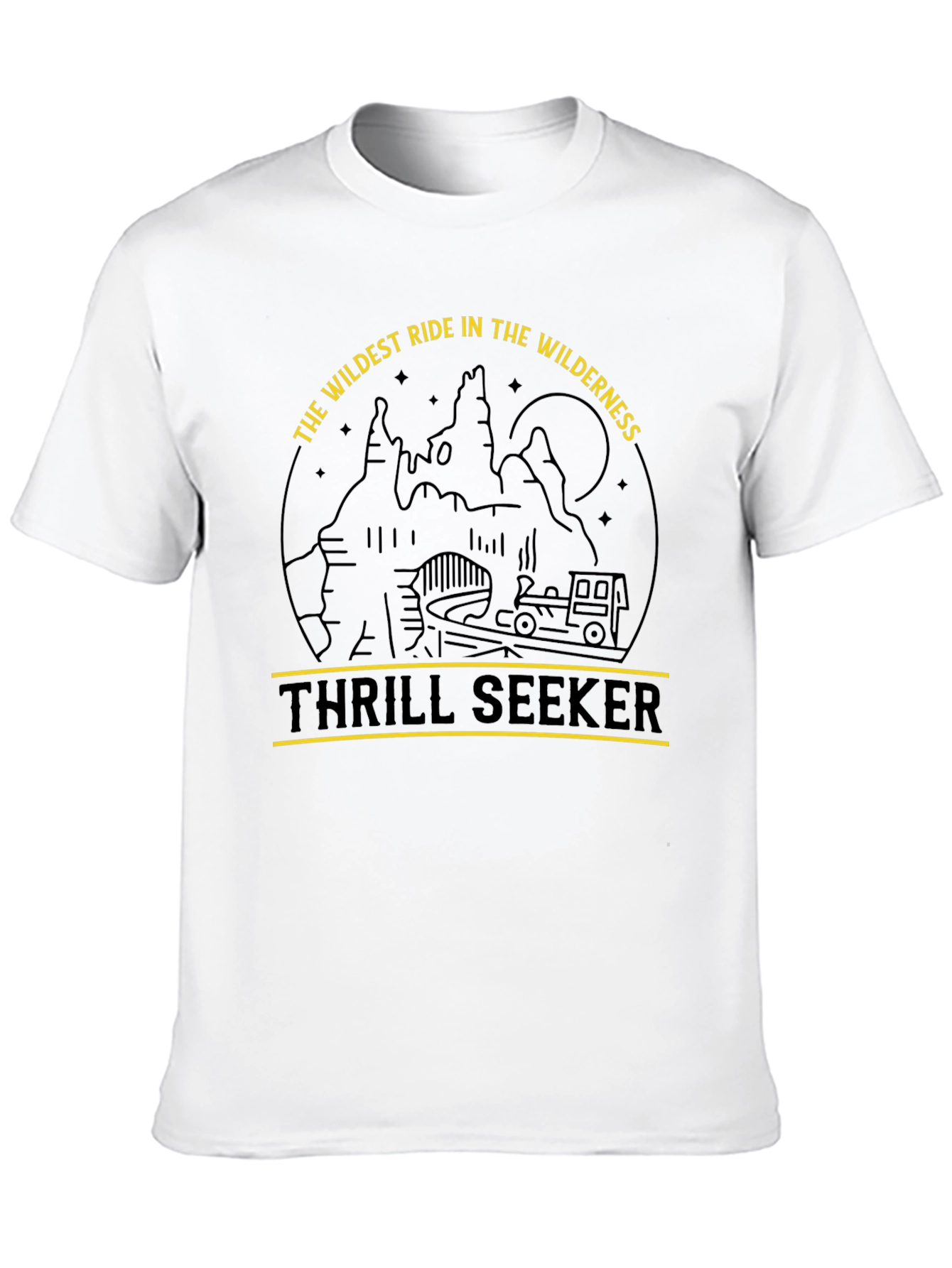 Thrill Seeker Graphic Tee - Wildest Ride T-Shirt