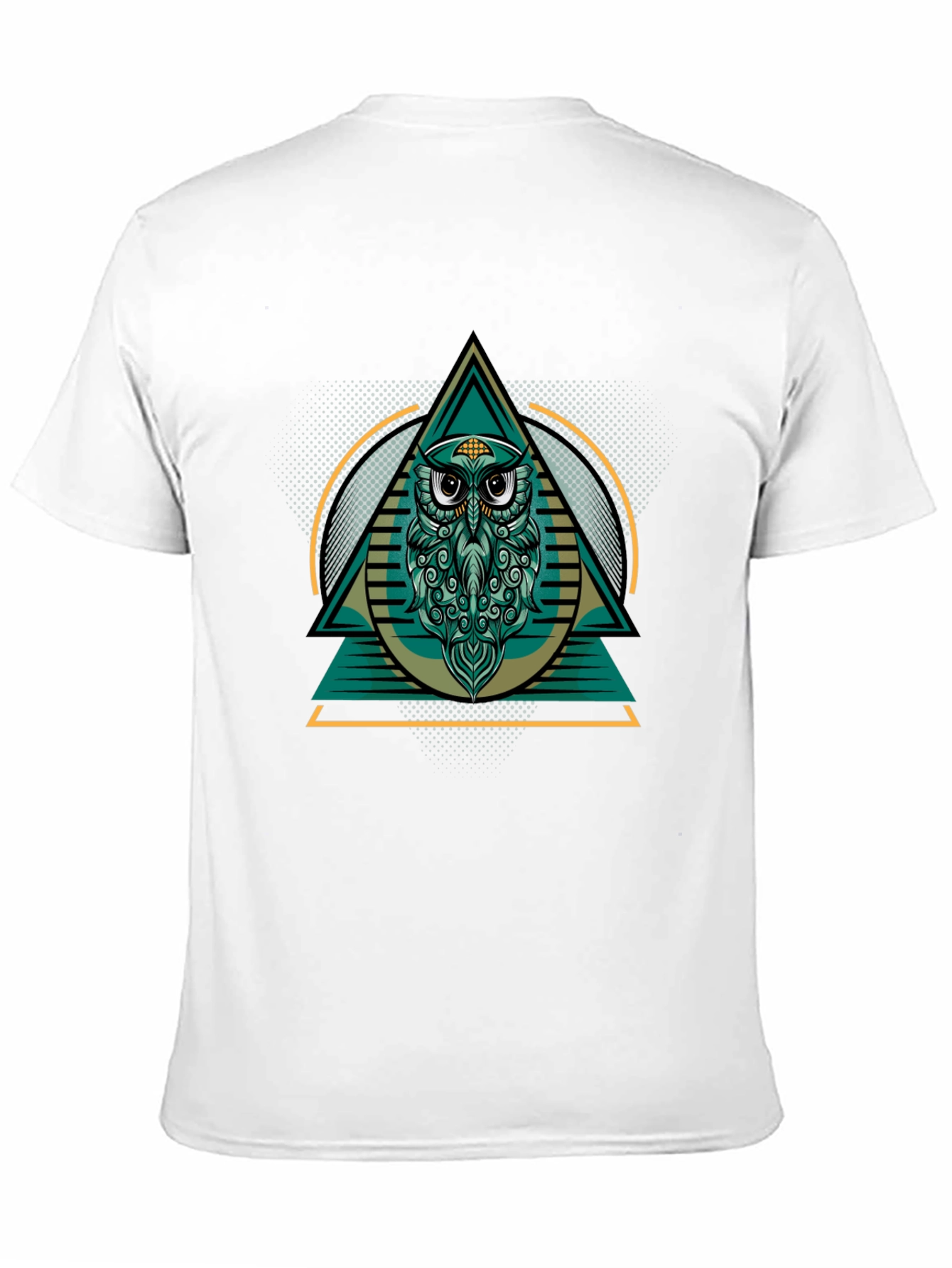 Owl Graphic Black T-Shirt