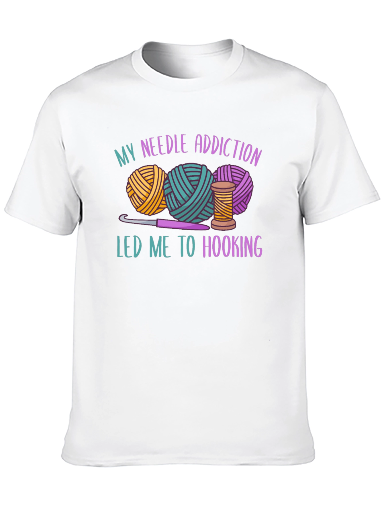 Needle Addiction Hooking T-Shirt