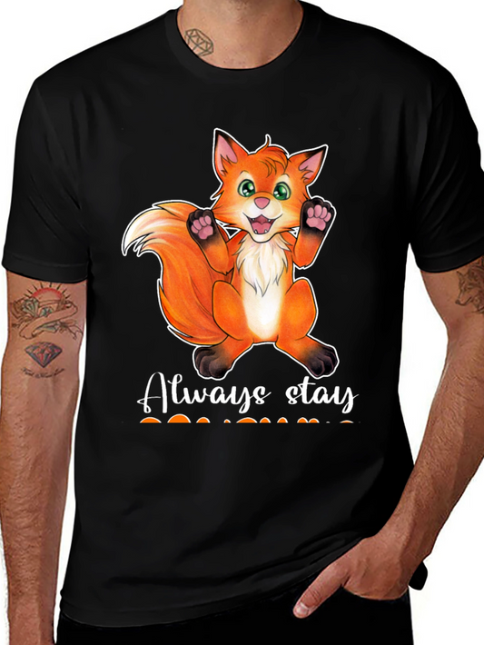Cute Fox T-Shirt - Always Stay