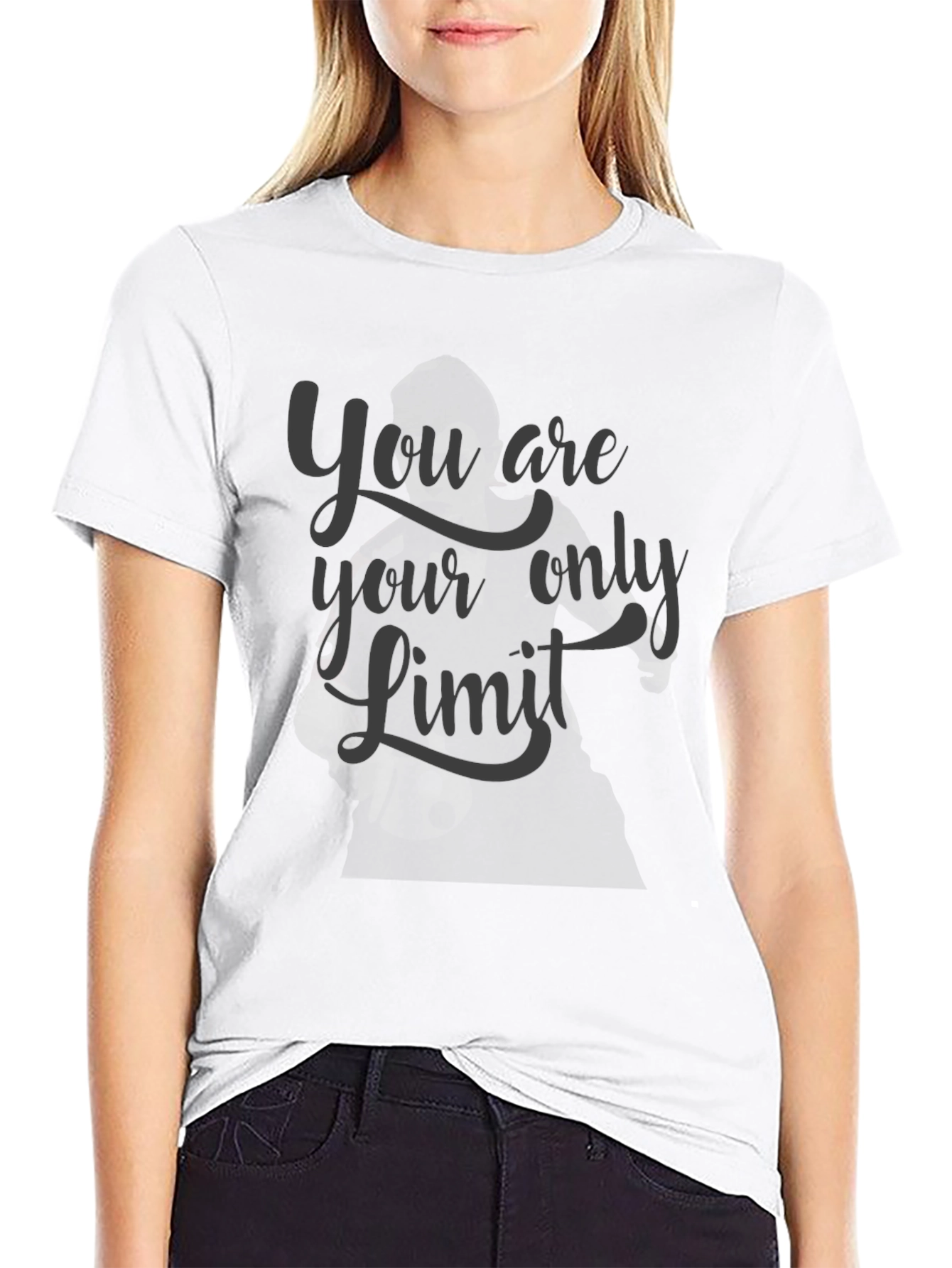 Motivational Graphic Tee: You Are Your Only Limit