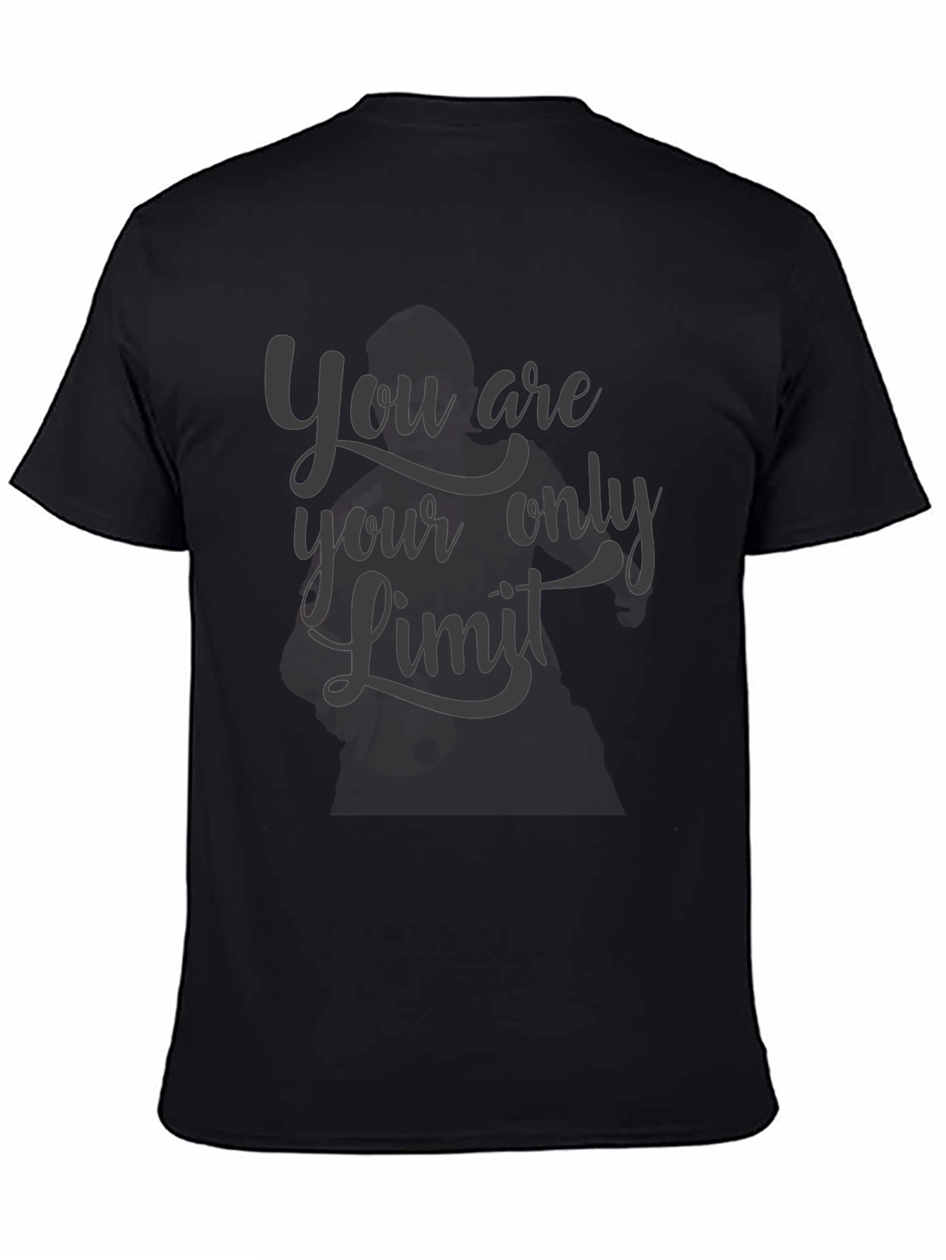 Motivational Graphic Tee: You Are Your Only Limit