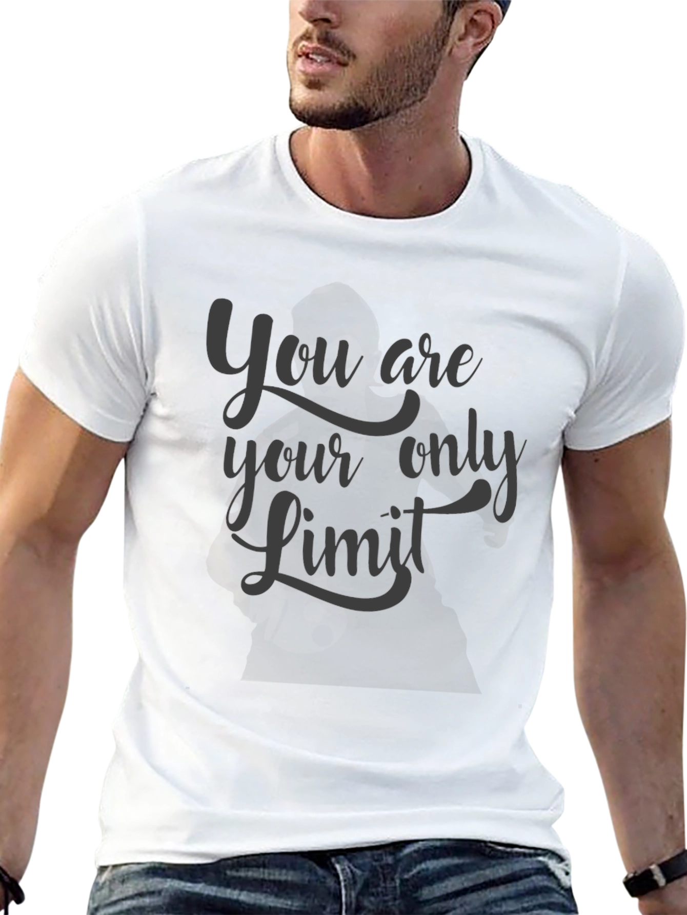 Motivational Graphic Tee: You Are Your Only Limit