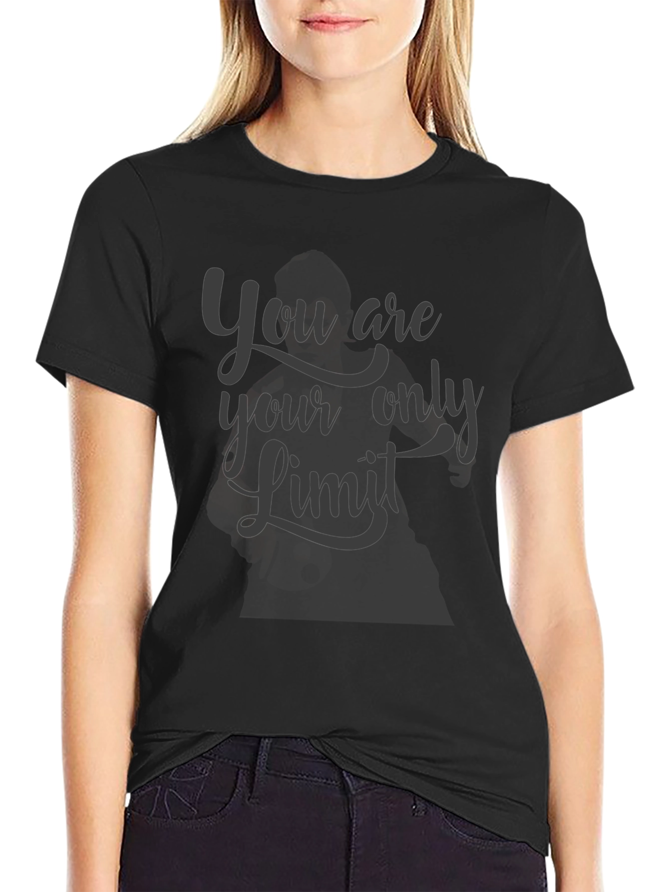 Motivational Graphic Tee: You Are Your Only Limit
