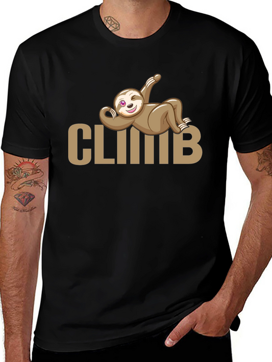 Funny Sloth Climb T-Shirt