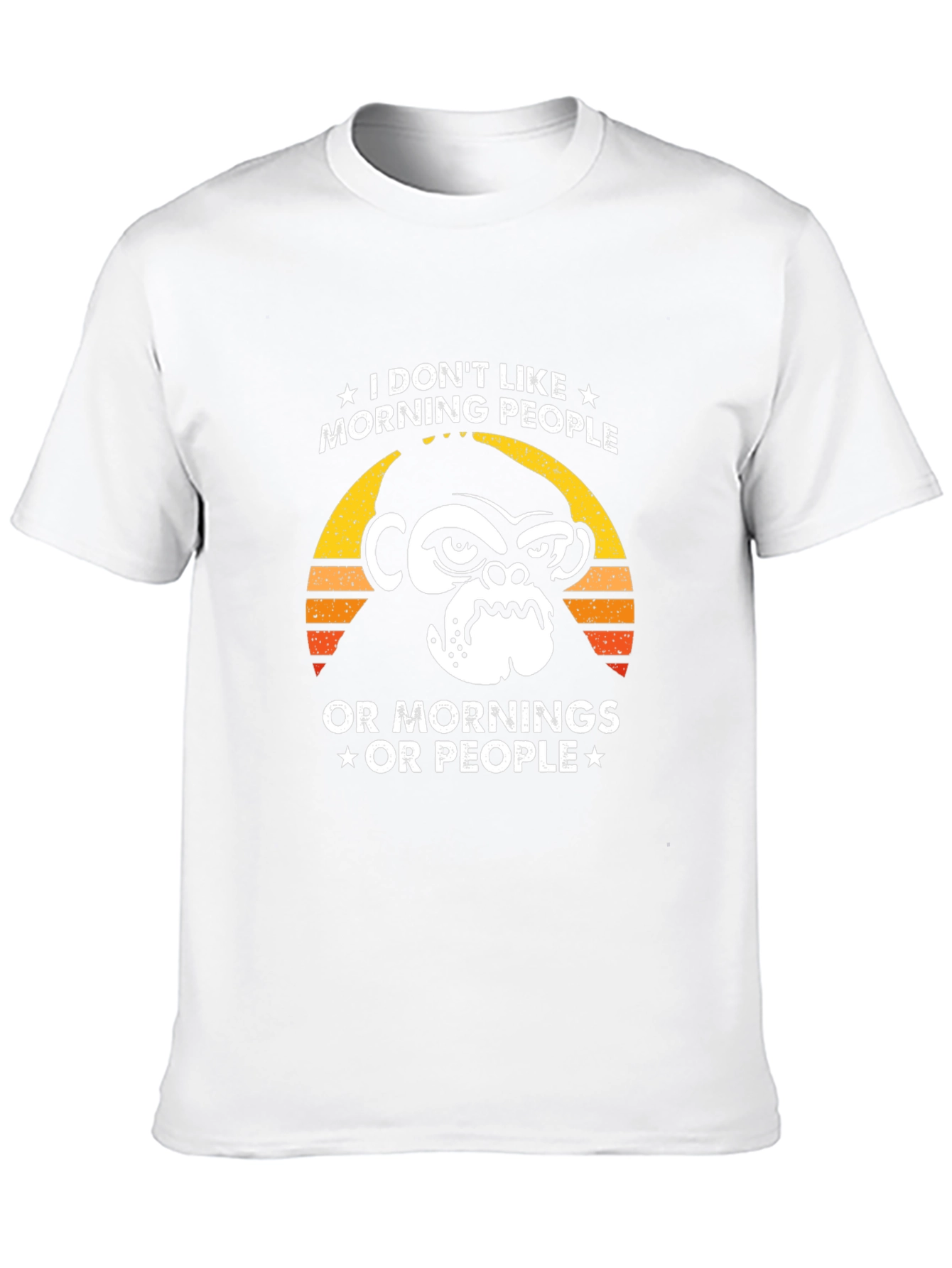 I Dont Like Morning People Graphic Tee