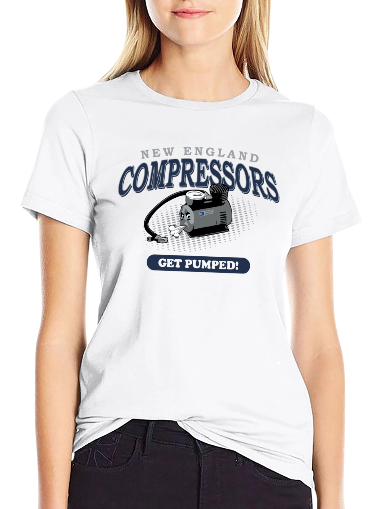 New England Compressors T-Shirt: Get Pumped!