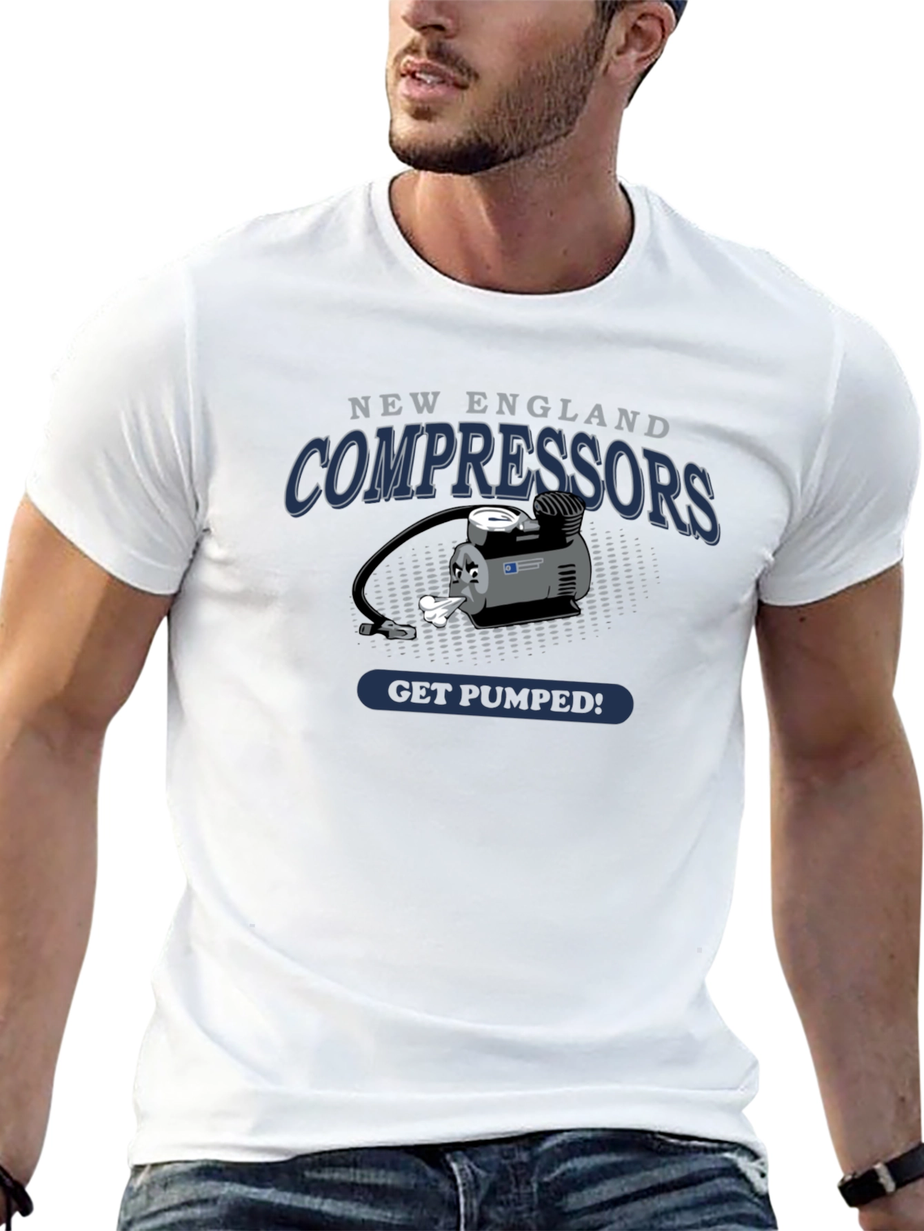 New England Compressors T-Shirt: Get Pumped!