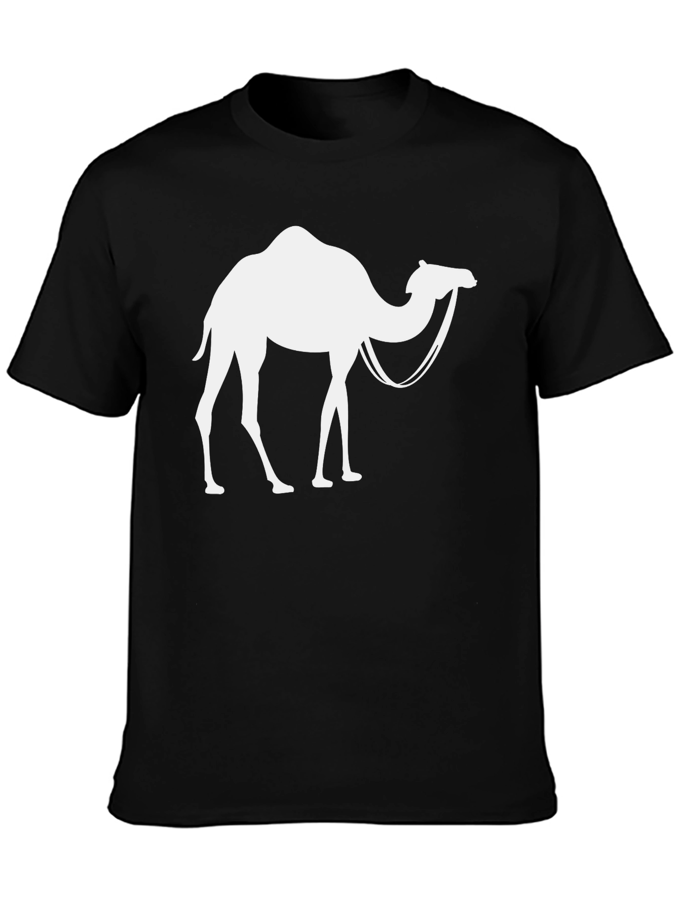 Camel Graphic T-Shirt - Classic Crew Neck