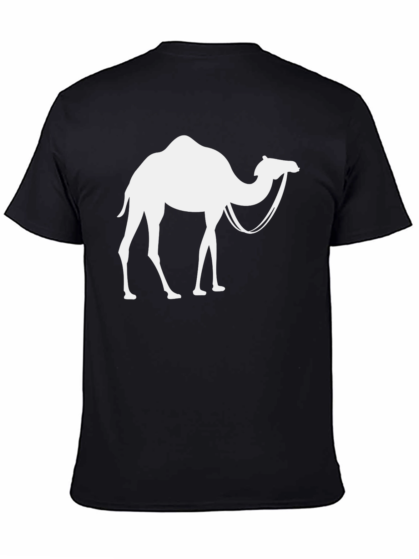 Camel Graphic T-Shirt - Classic Crew Neck