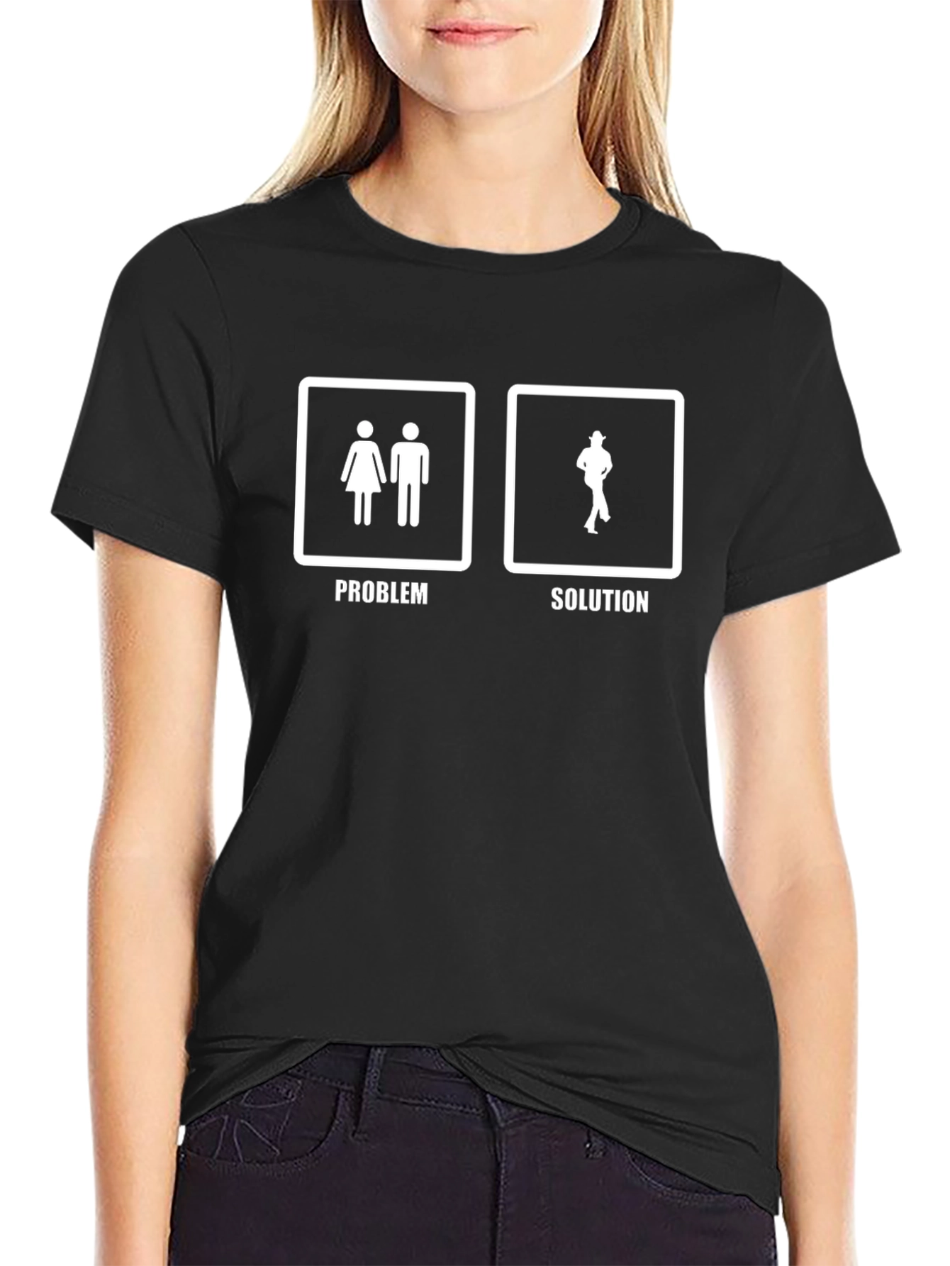 Problem Solution Dance T-Shirt - Funny Graphic Tee