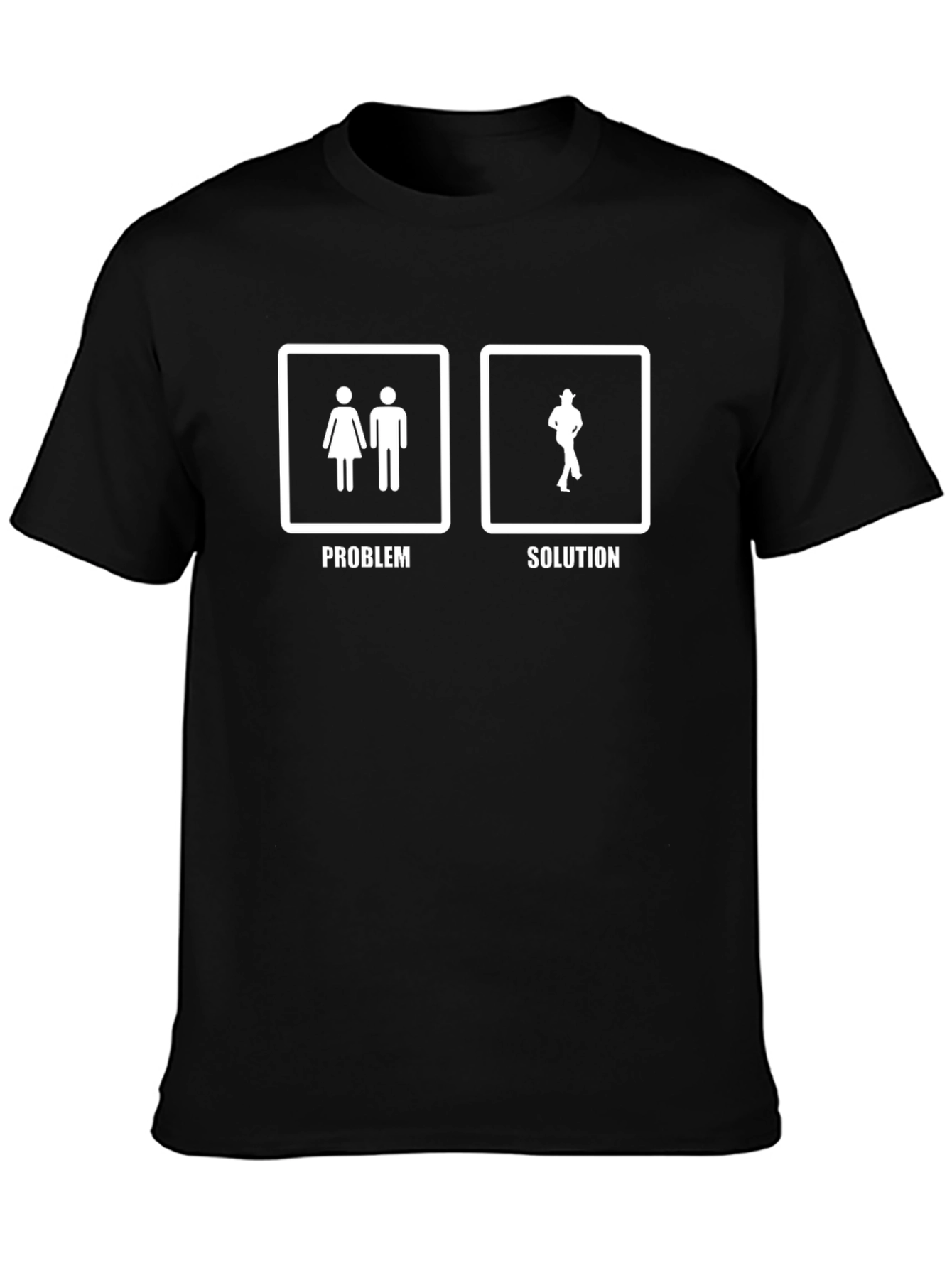 Problem Solution Dance T-Shirt - Funny Graphic Tee