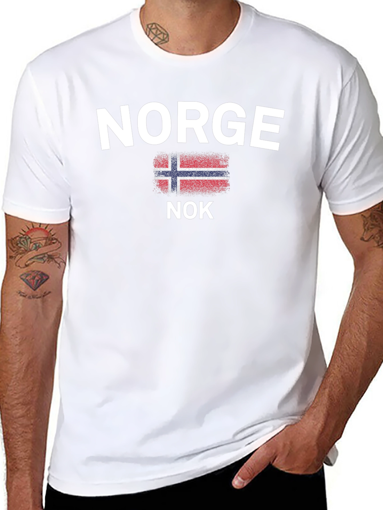 Norge NOK Norway Flag T-Shirt
