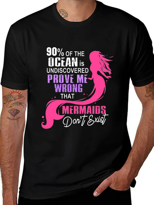Mermaids Dont Exist Graphic Tee