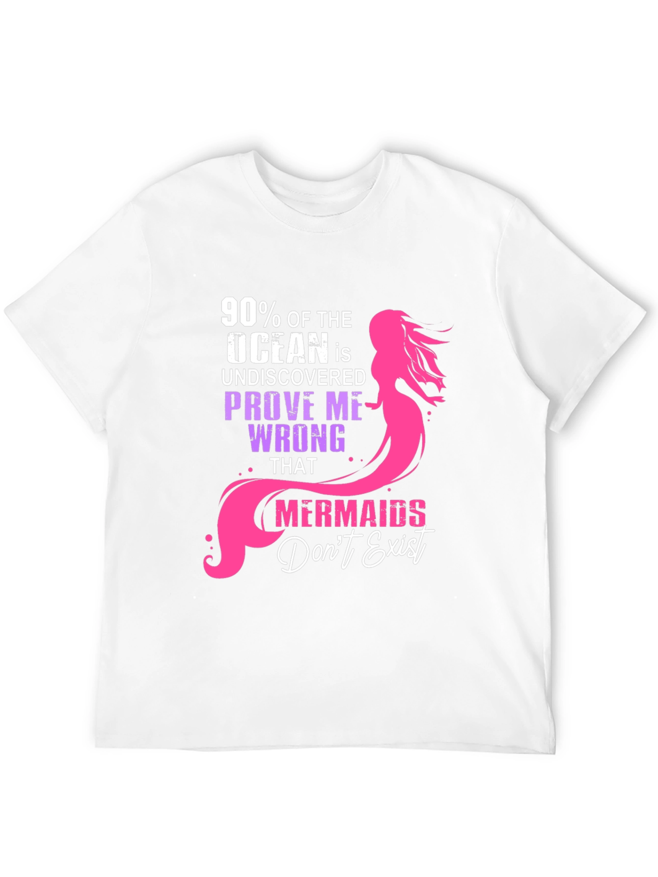 Mermaids Dont Exist Graphic Tee