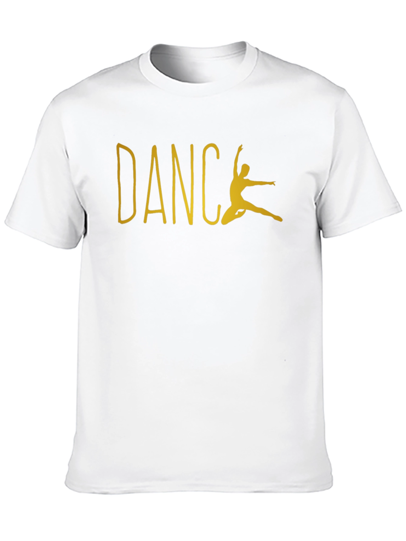 Dance Graphic Tee - Black Cotton Comfort