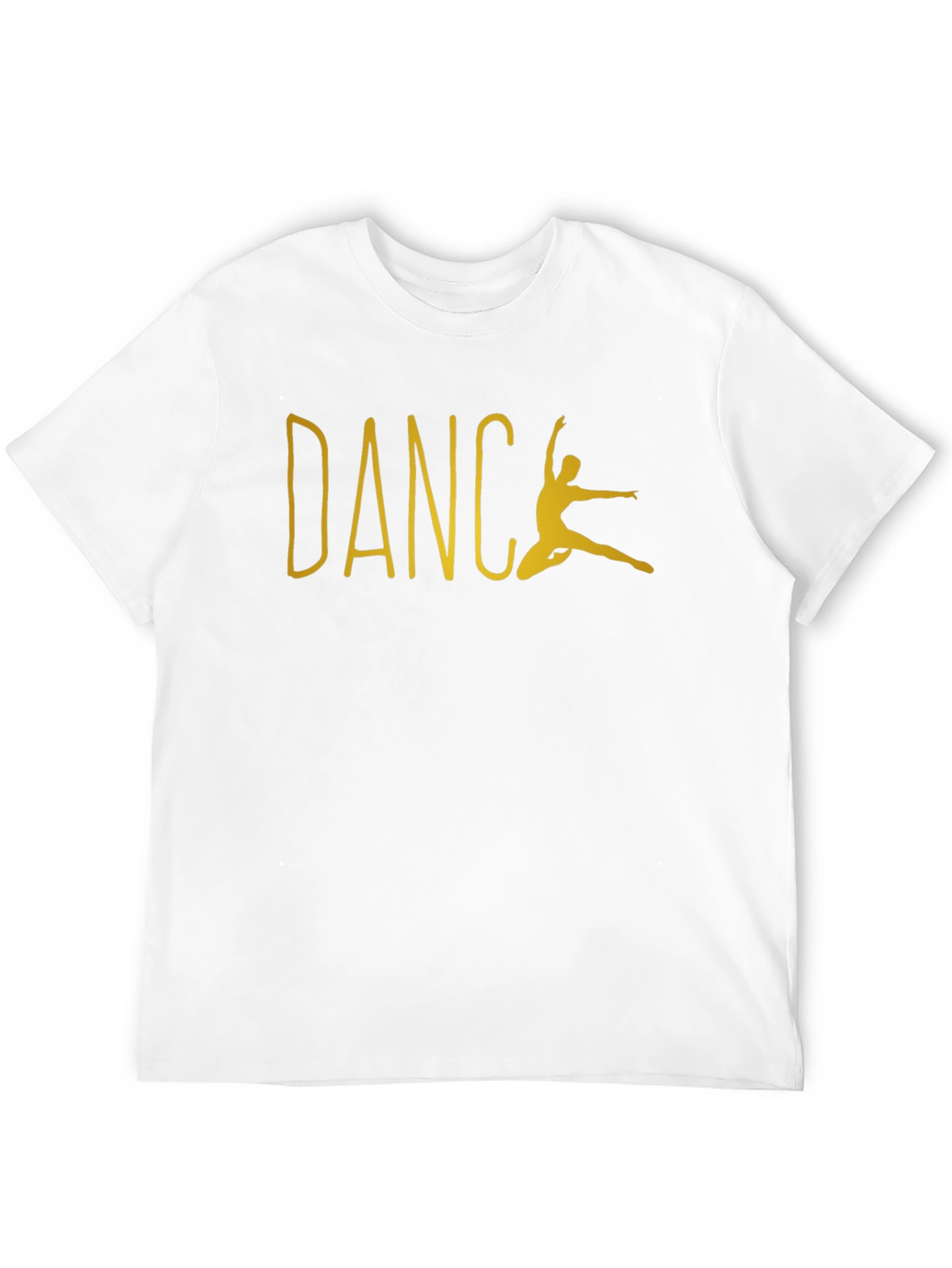 Dance Graphic Tee - Black Cotton Comfort