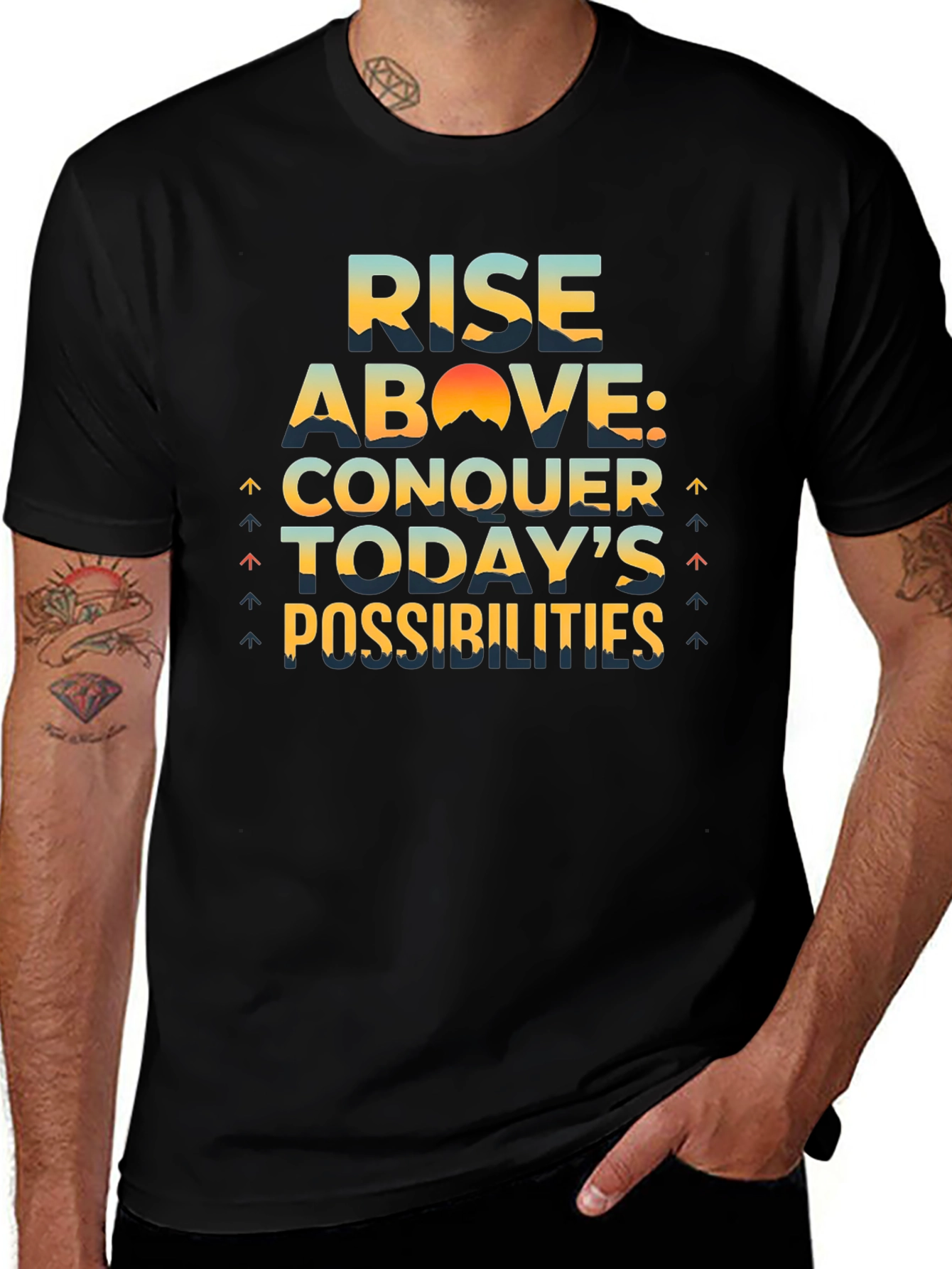 Rise Above Conquer T-Shirt