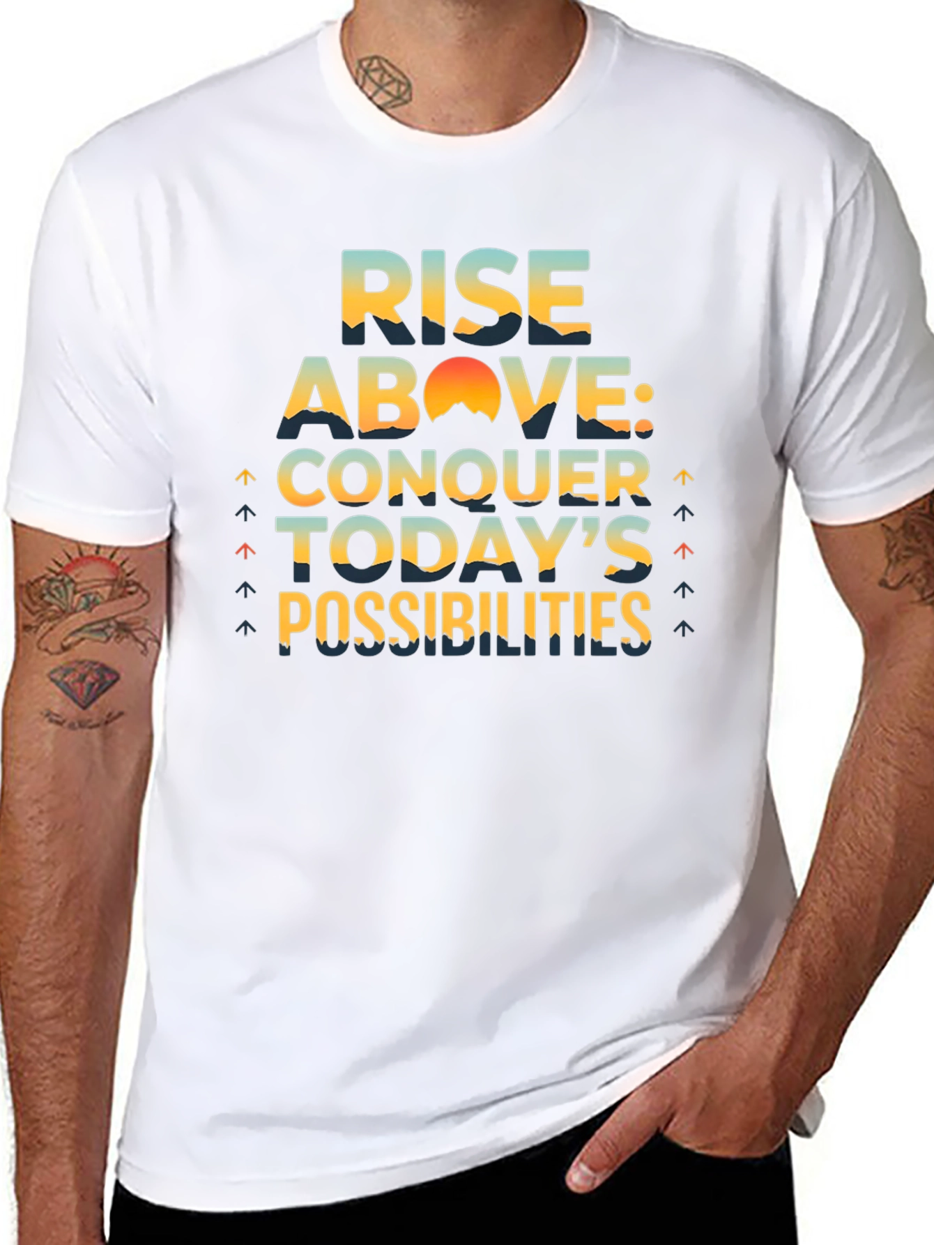 Rise Above Conquer T-Shirt