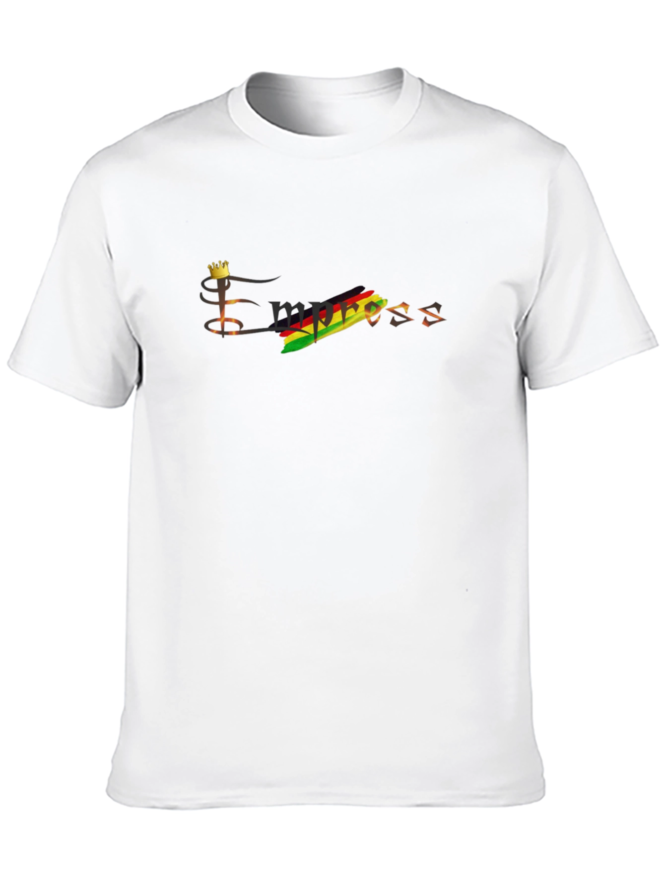 Empress Rasta Crown Black T-Shirt