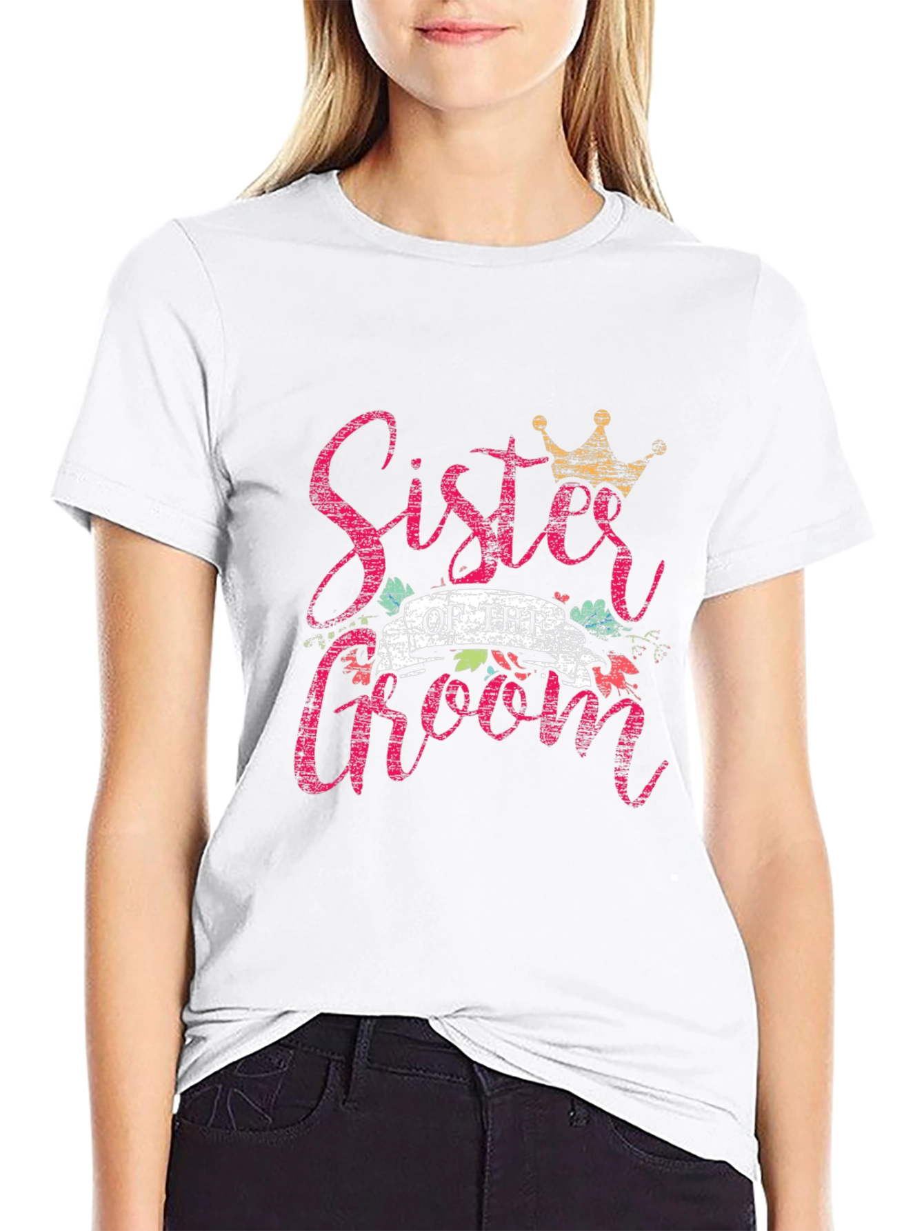 Sister of the Groom Graphic Tee