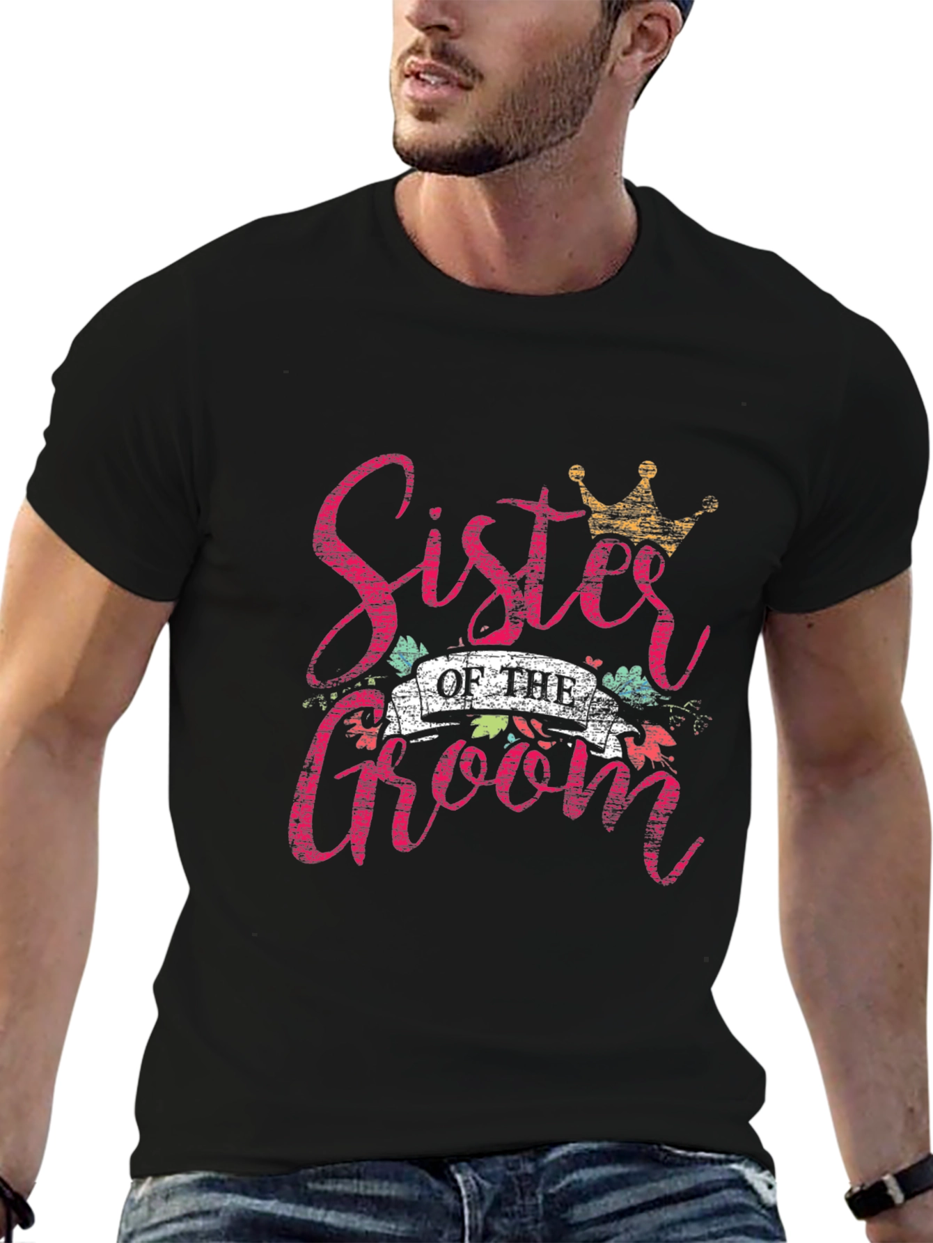 Sister of the Groom Graphic Tee
