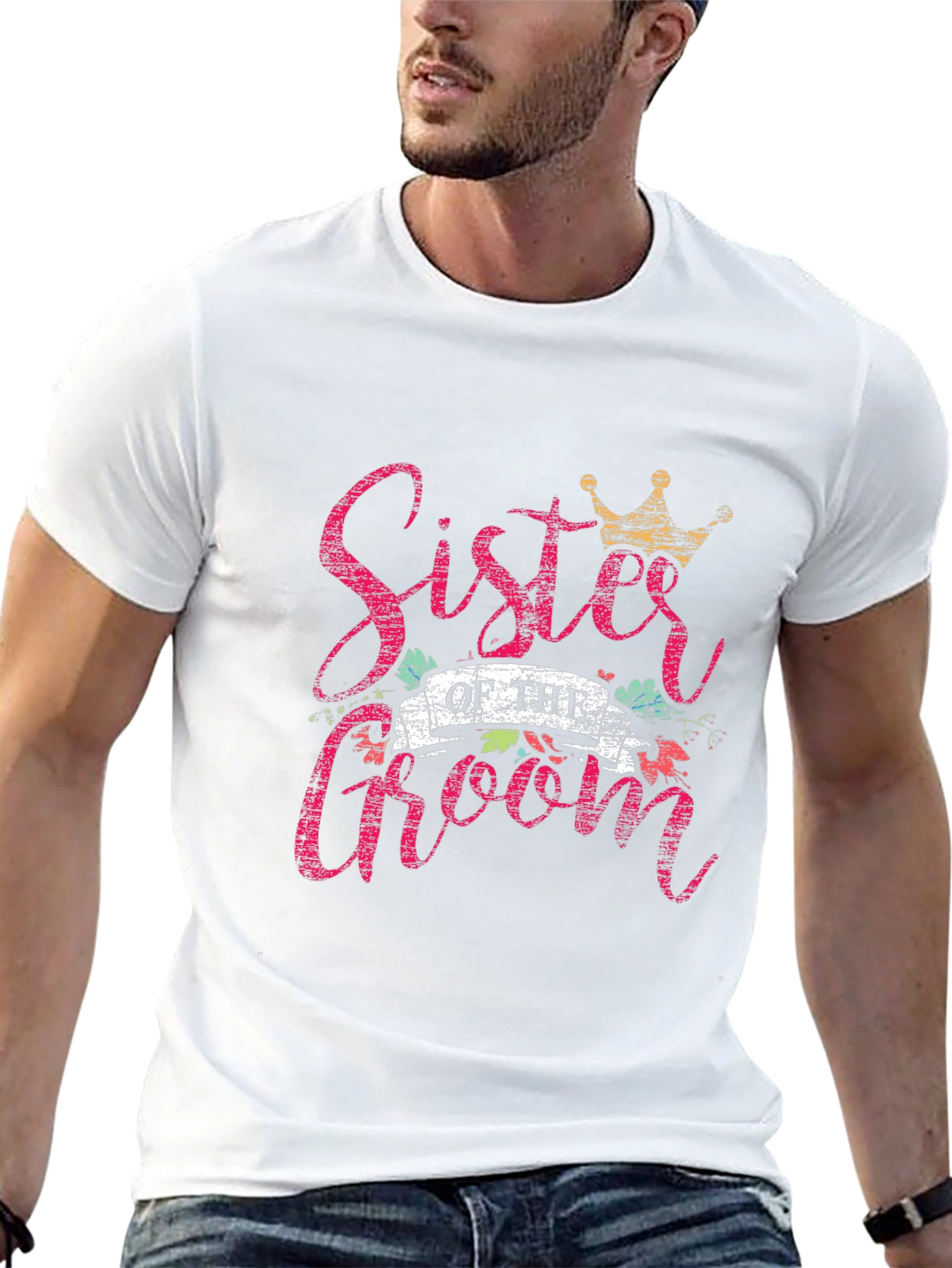Sister of the Groom Graphic Tee