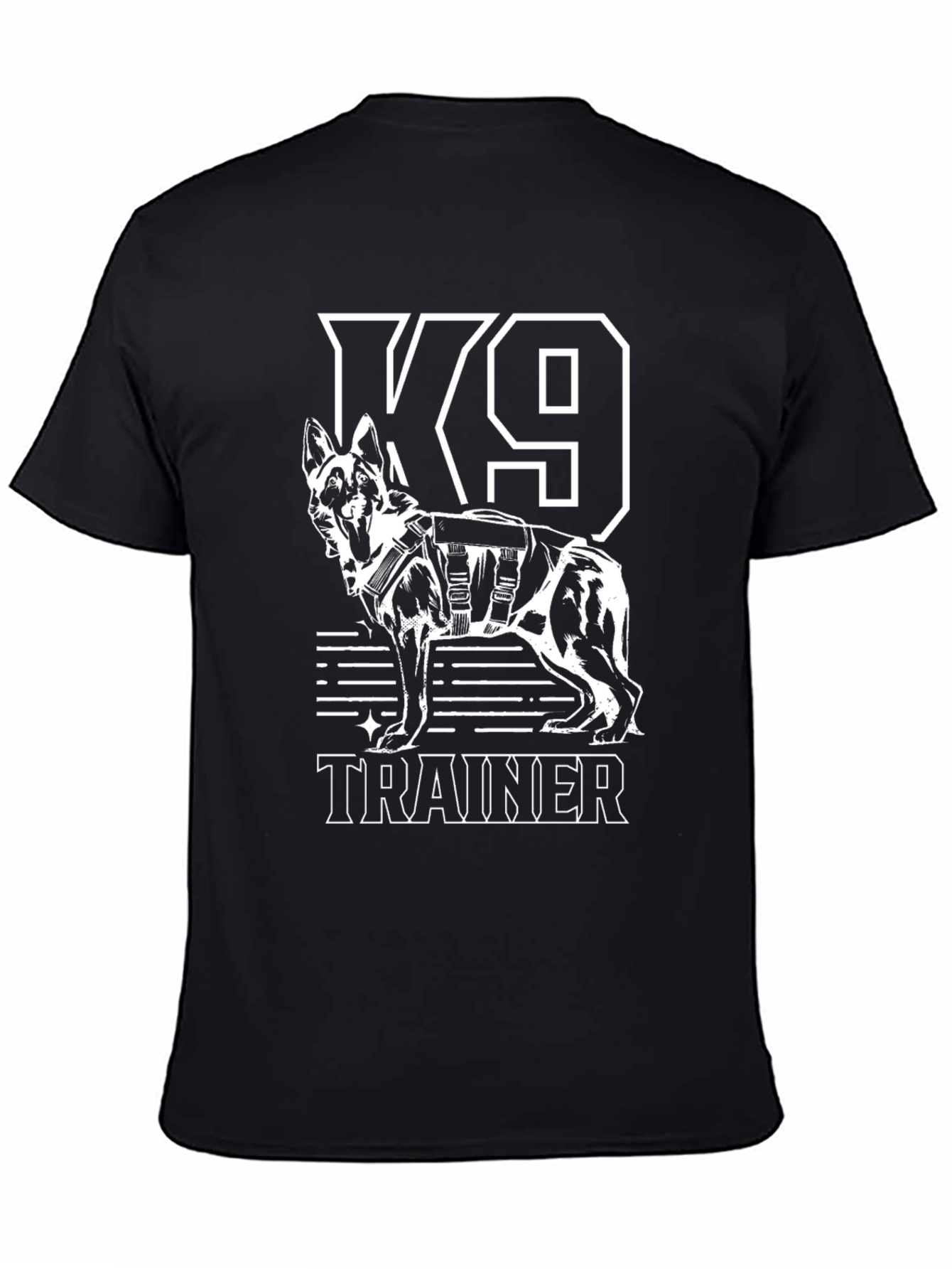 K9 Trainer Graphic T-Shirt - Dog Lover Tee