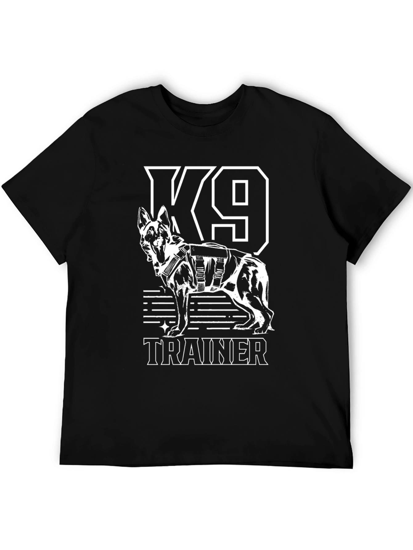 K9 Trainer Graphic T-Shirt - Dog Lover Tee