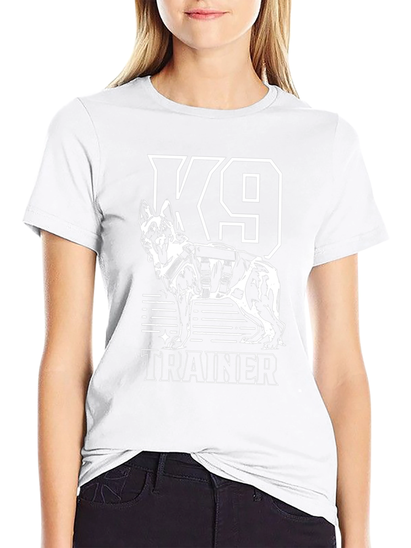 K9 Trainer Graphic T-Shirt - Dog Lover Tee