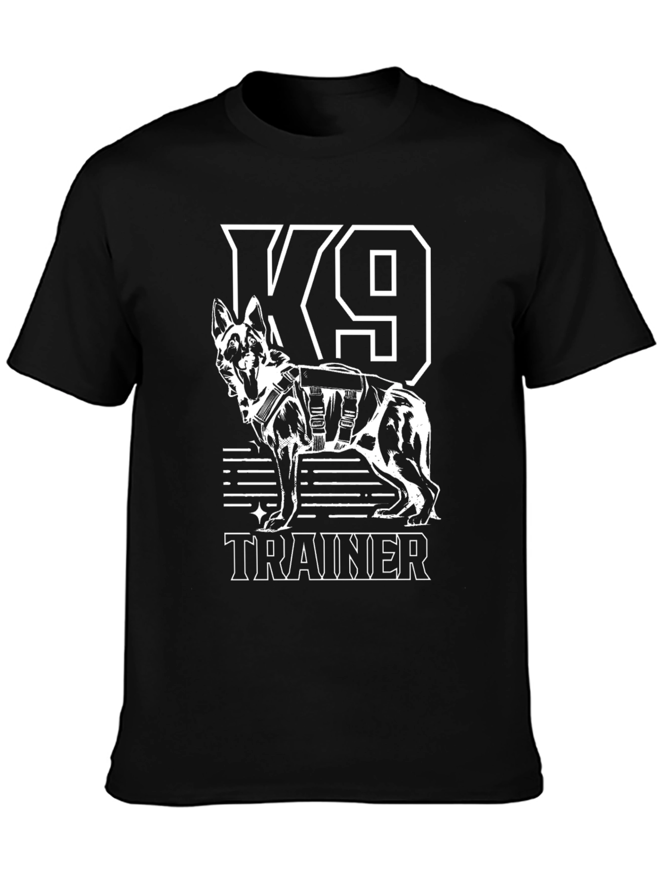 K9 Trainer Graphic T-Shirt - Dog Lover Tee