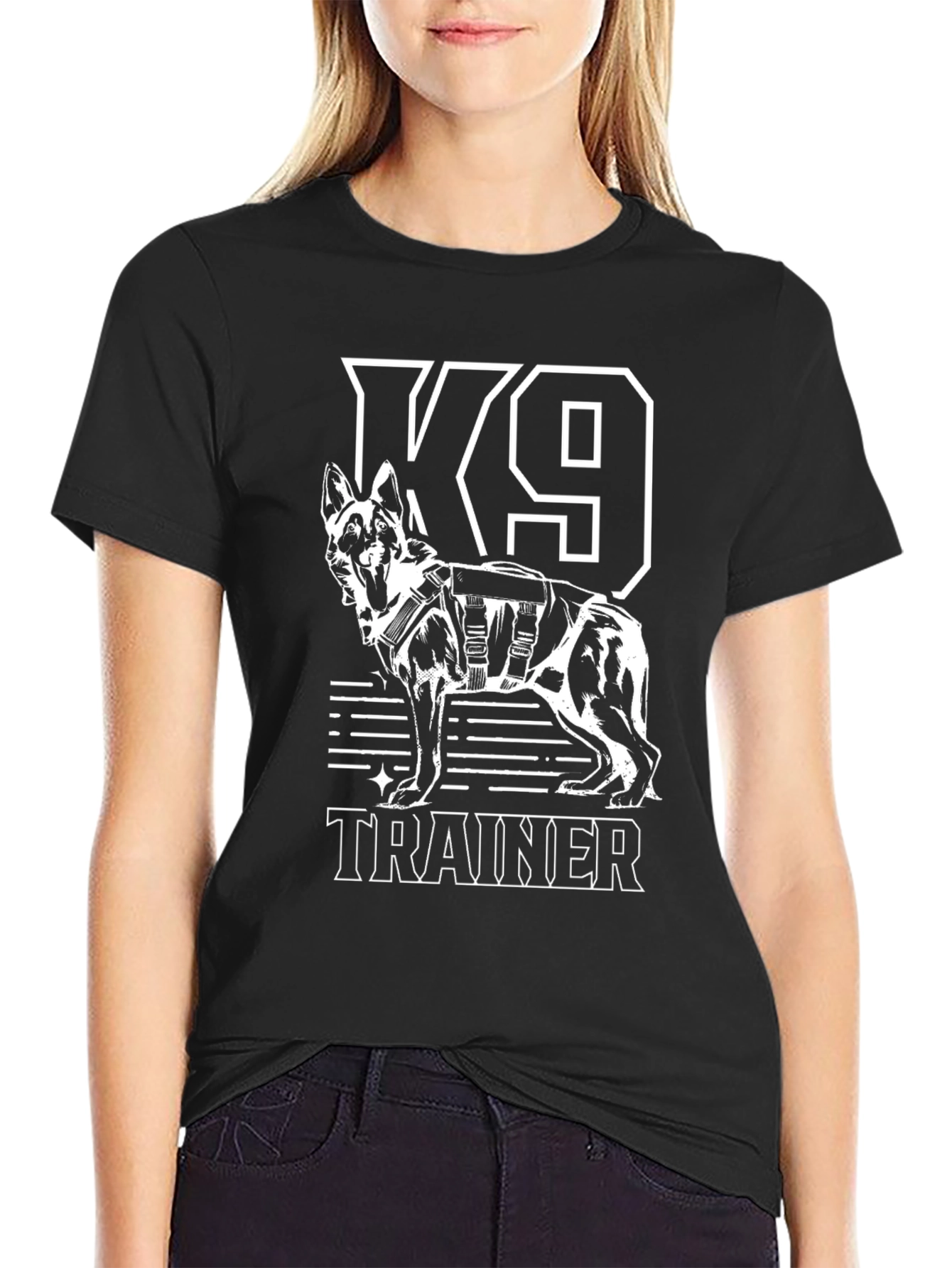 K9 Trainer Graphic T-Shirt - Dog Lover Tee